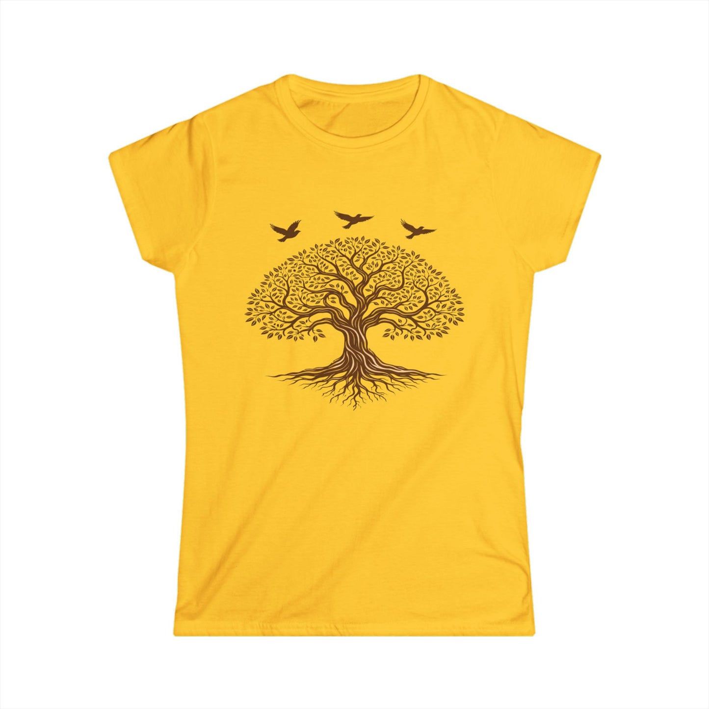 Tree of Life Shirt with Birds | Nature Graphic Tee | Spiritual Growth Shirt| Boho Tree Tee| Colorful Shirt Options
