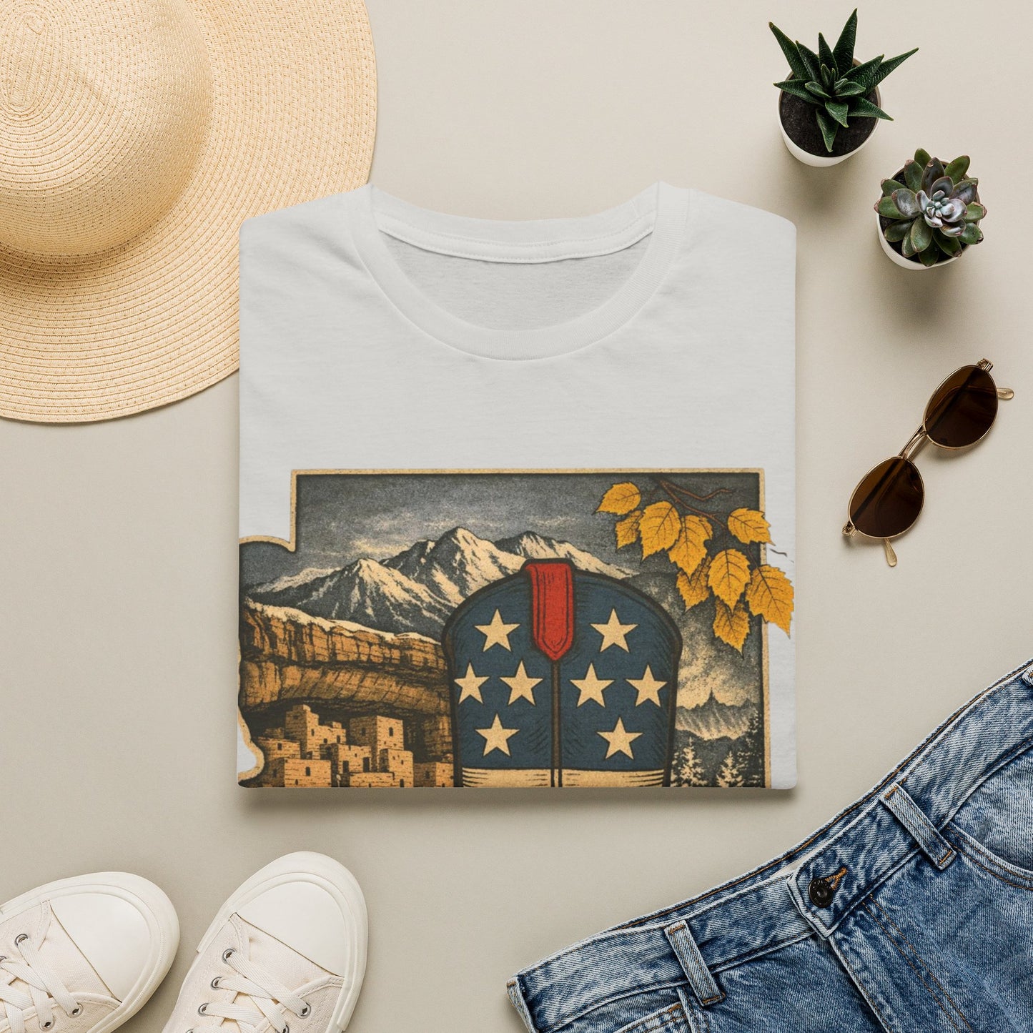 Colorado Cowboy Boot T-Shirt — Patriotic Western Tee