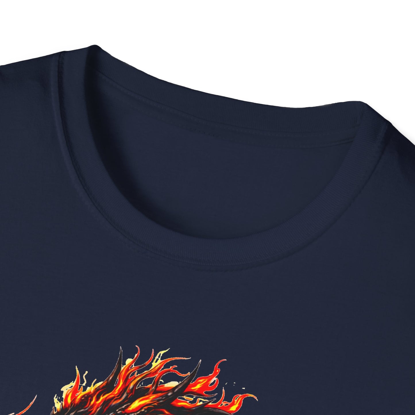 Fire Dragon Graphic T Shirt