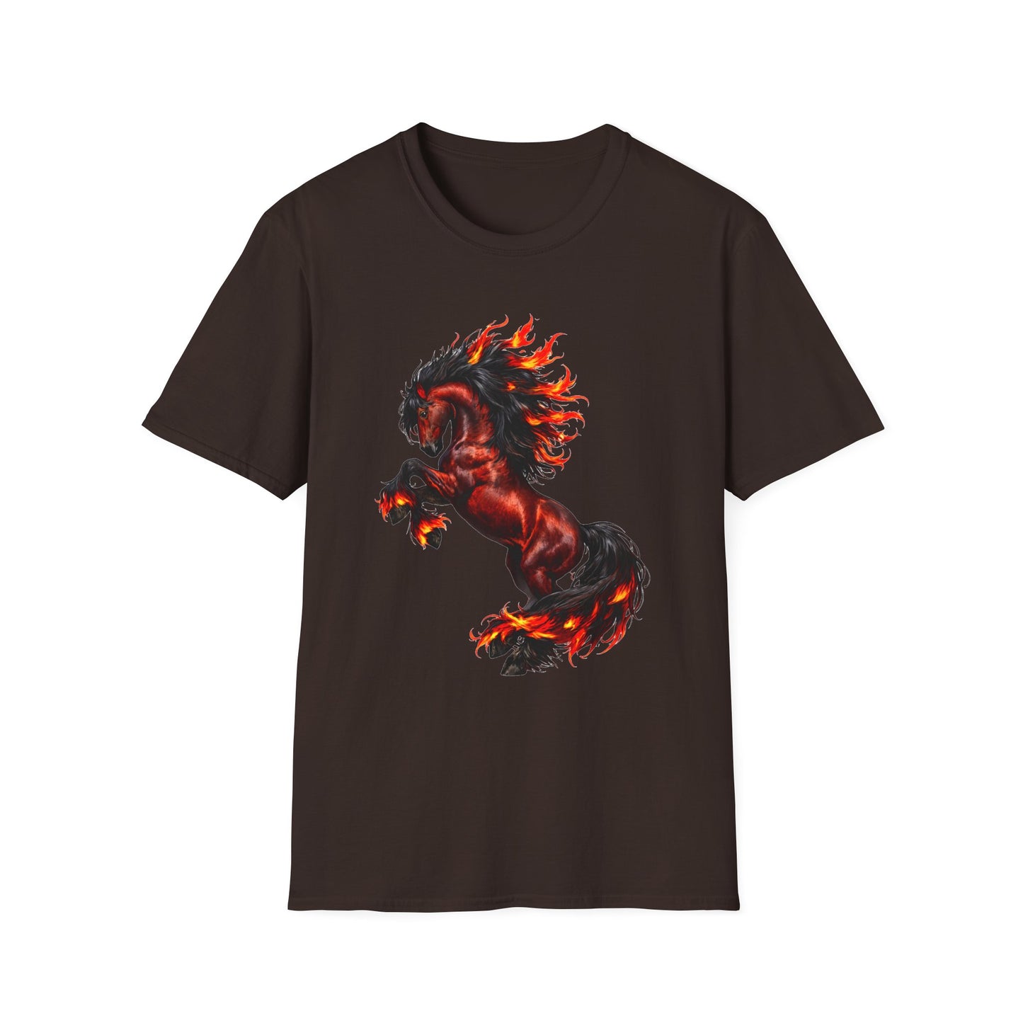 Year of the Fire Horse T-Shirt (Dark Color Shirt)| Fiery Horse Graphic | Symbolic Animal shirt
