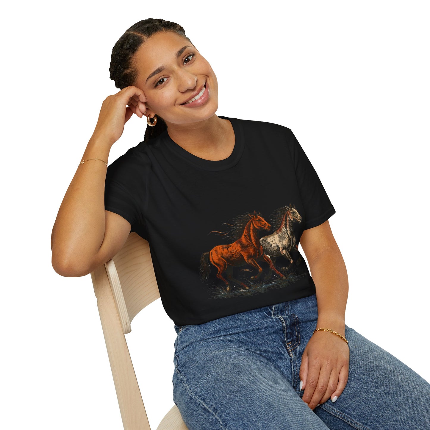 Mustang T-Shirt | Wild Horse Shirt | Western Horse T-Shirt