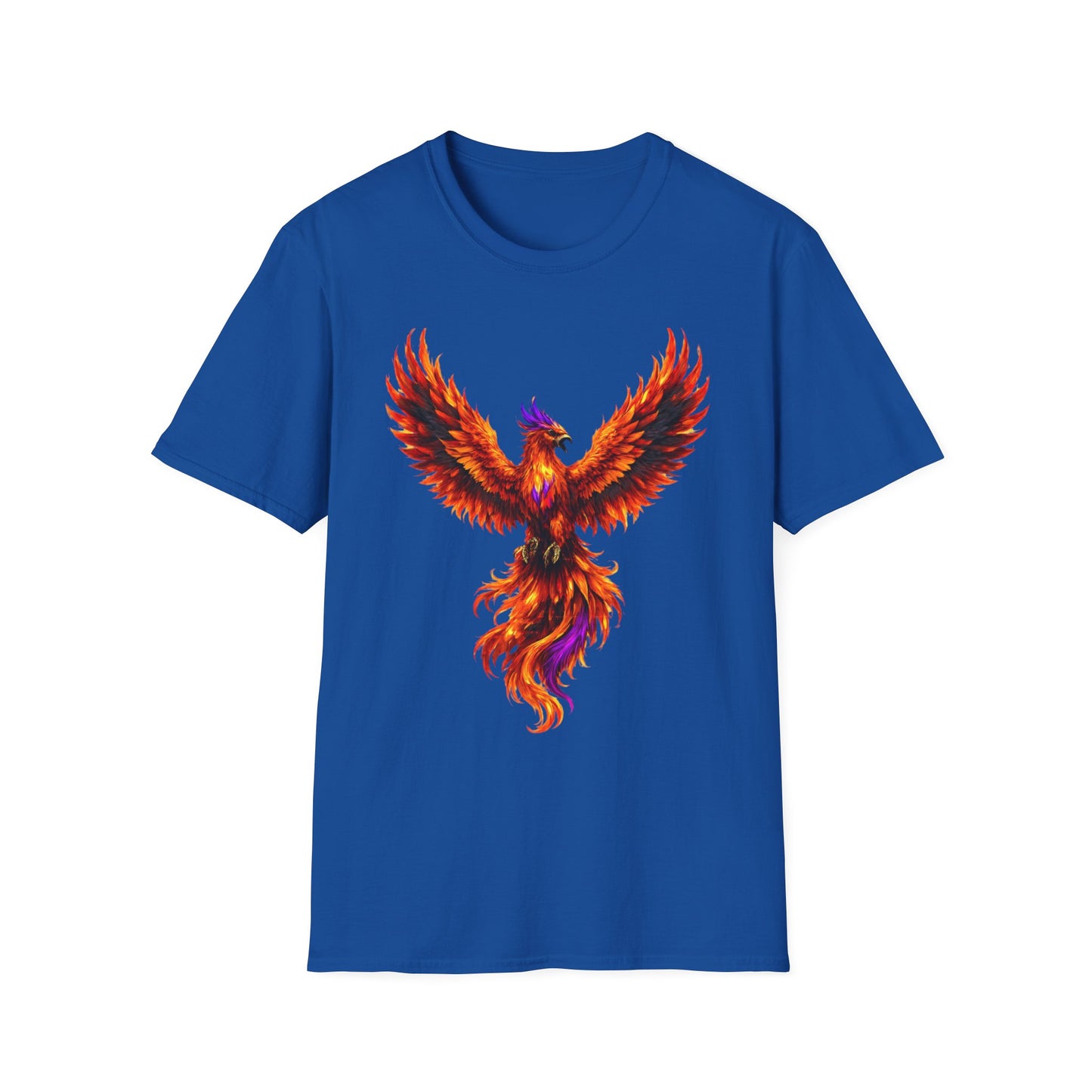 Fire Phoenix T-Shirt | Vibrant Mythical Bird Graphic Tee | Spirit Animal T