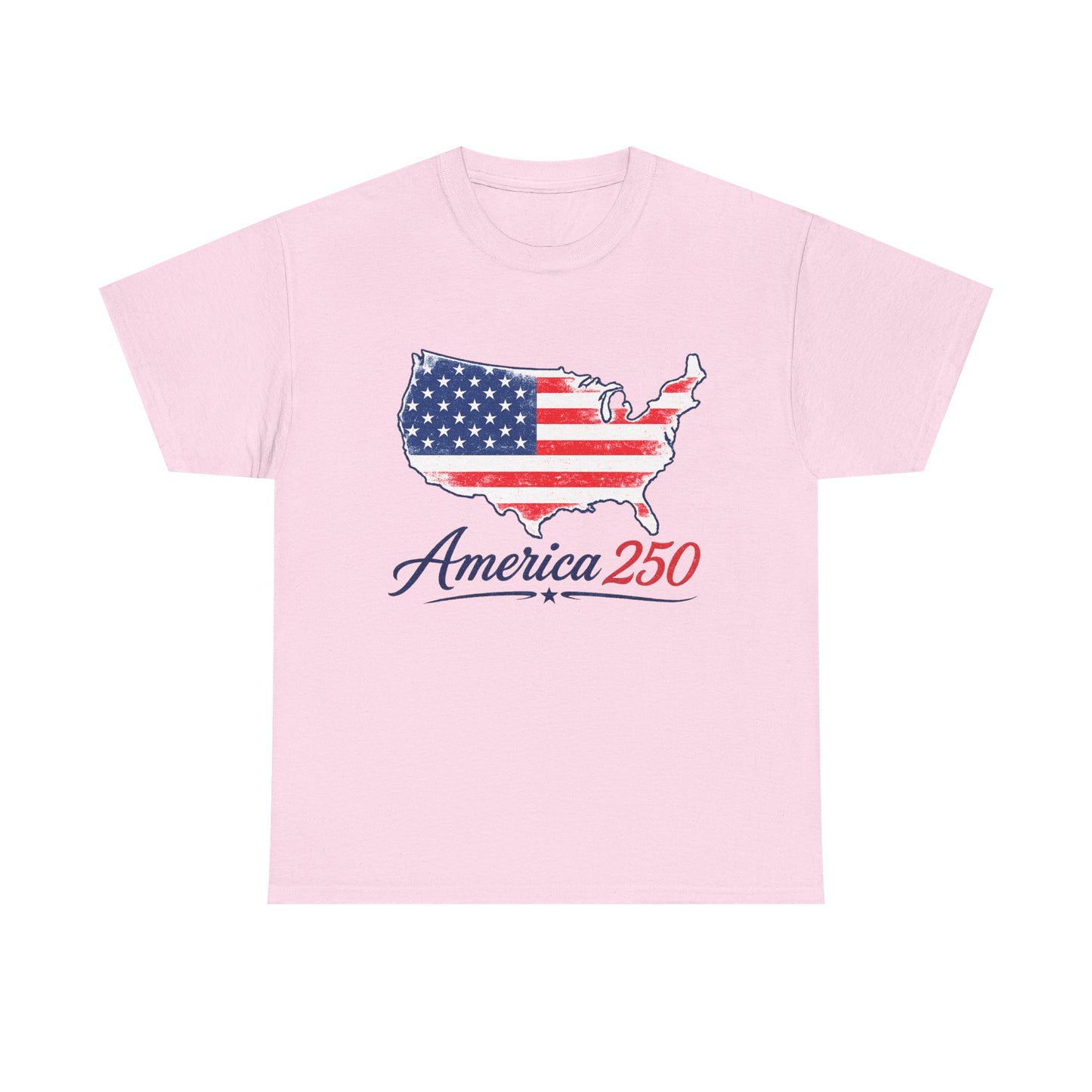 America 250 USA Map T-Shirt | America Anniversary Tee