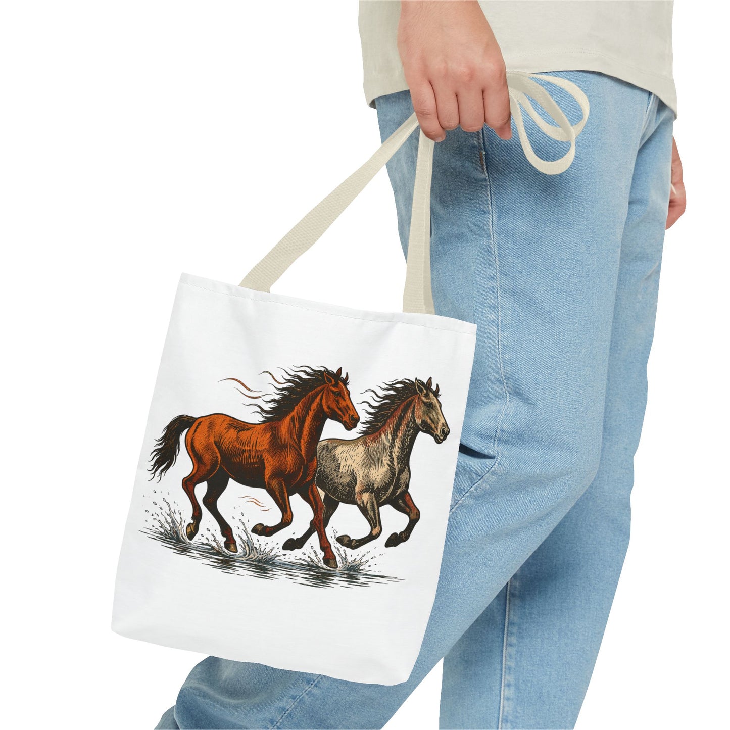 Wild Horse Tote Bag | Equestrian Art
