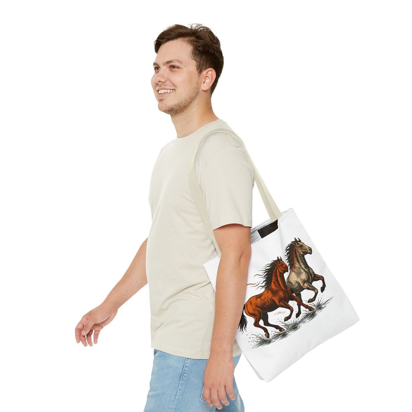 Wild Horse Tote Bag | Equestrian Art