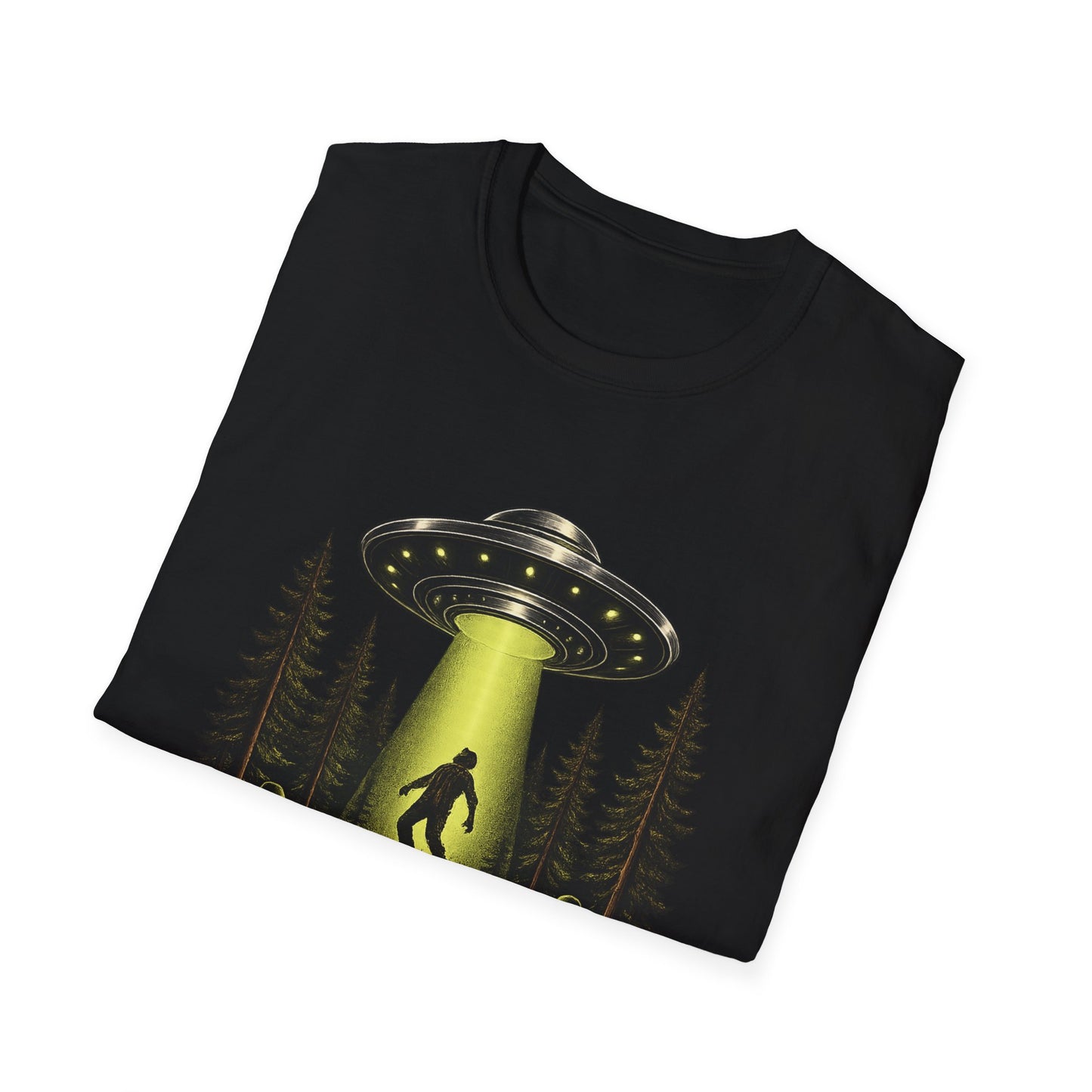 Alien Abduction T-Shirt — “Not My First Abduction” UFO Graphic Tee
