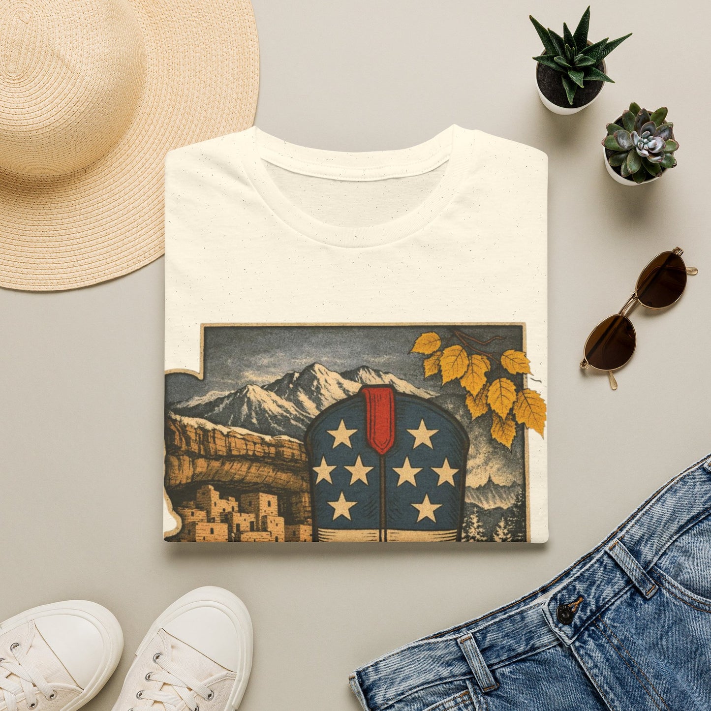 Colorado Cowboy Boot T-Shirt — Patriotic Western Tee