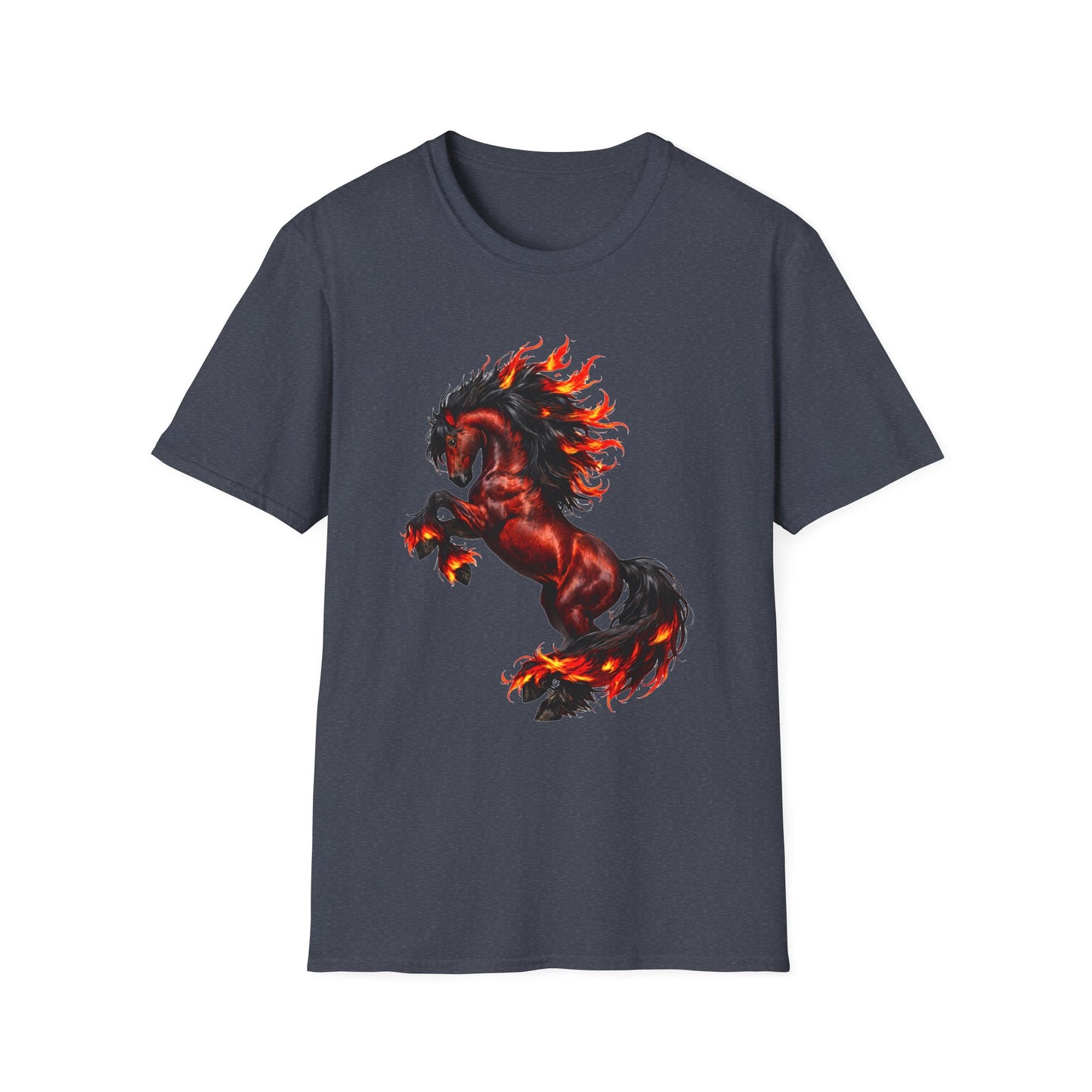 Year of the Fire Horse T-Shirt (Dark Color Shirt)| Fiery Horse Graphic | Symbolic Animal shirt