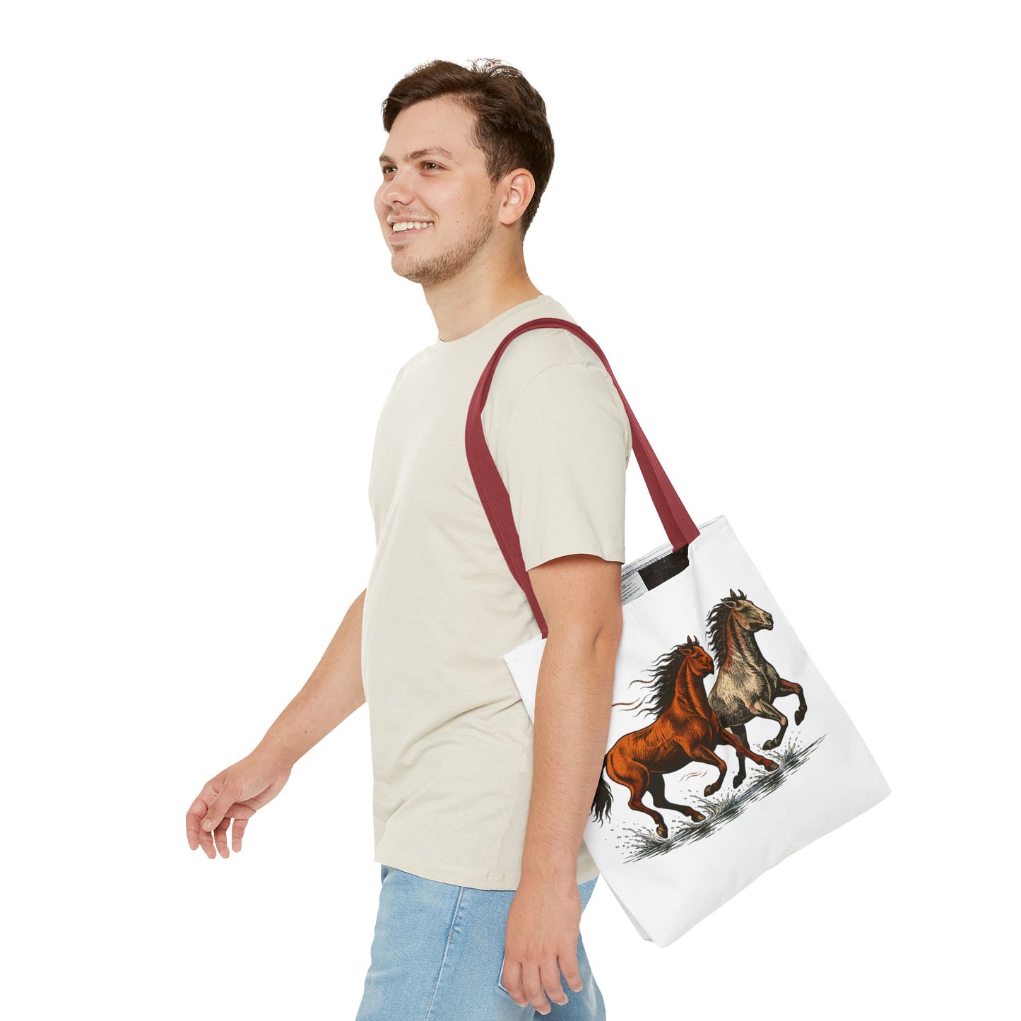 Wild Horse Tote Bag | Equestrian Art