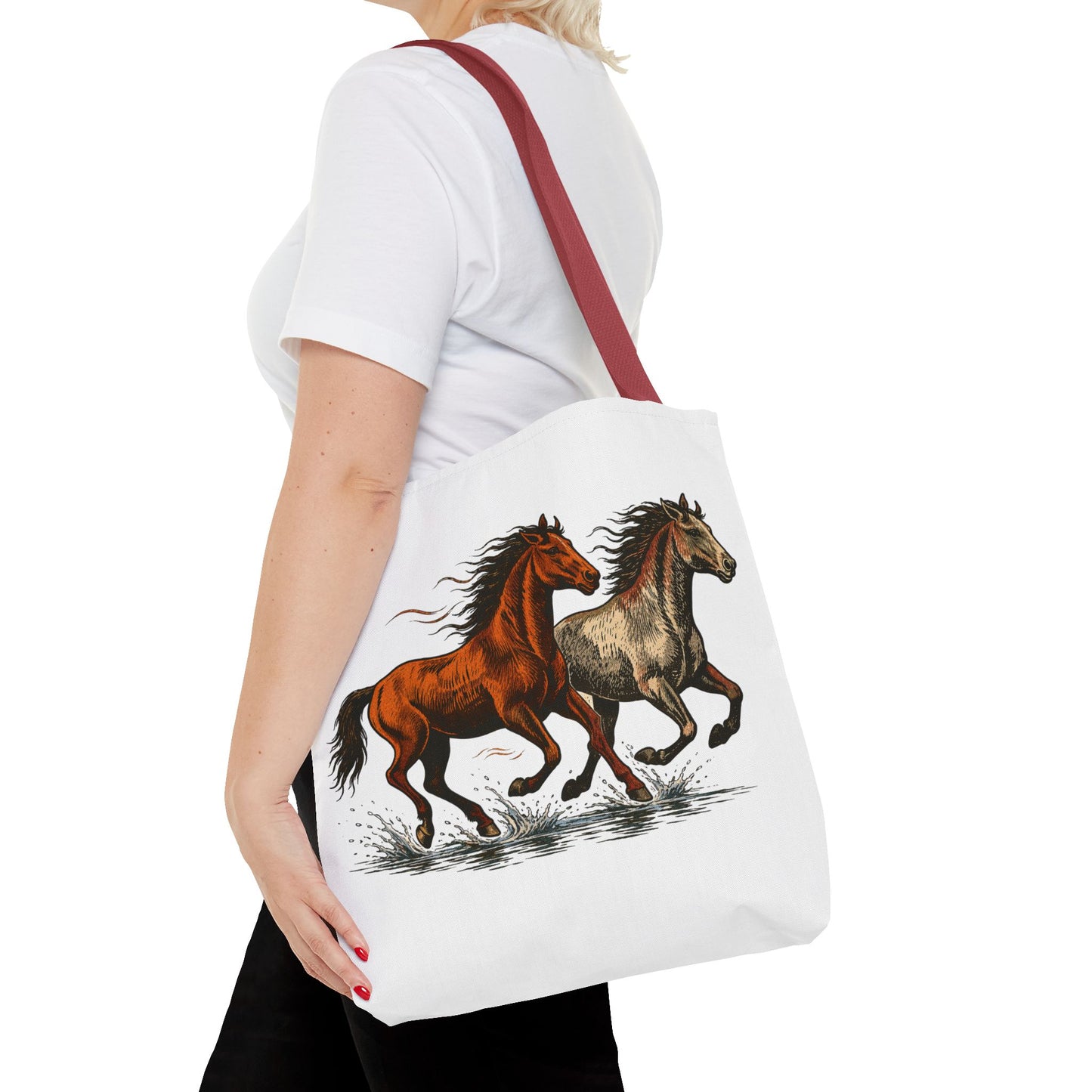 Wild Horse Tote Bag | Equestrian Art