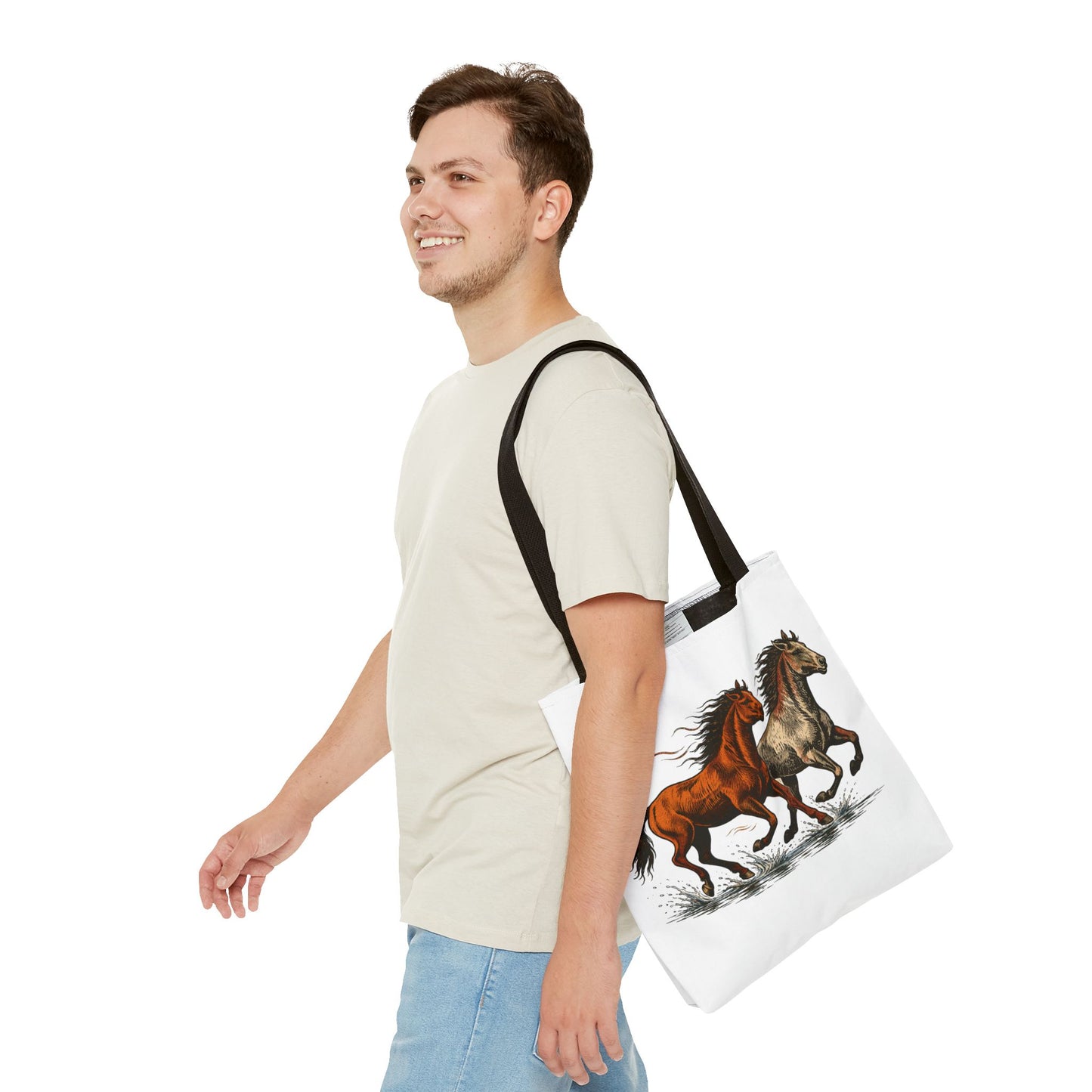 Wild Horse Tote Bag | Equestrian Art