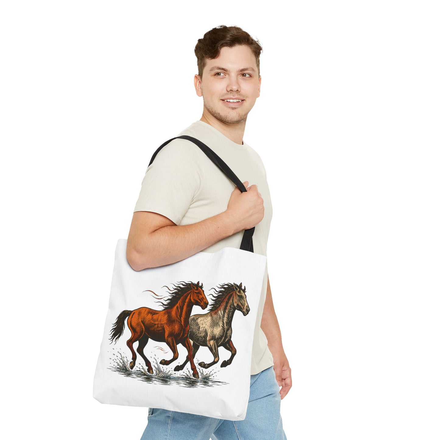 Wild Horse Tote Bag | Equestrian Art