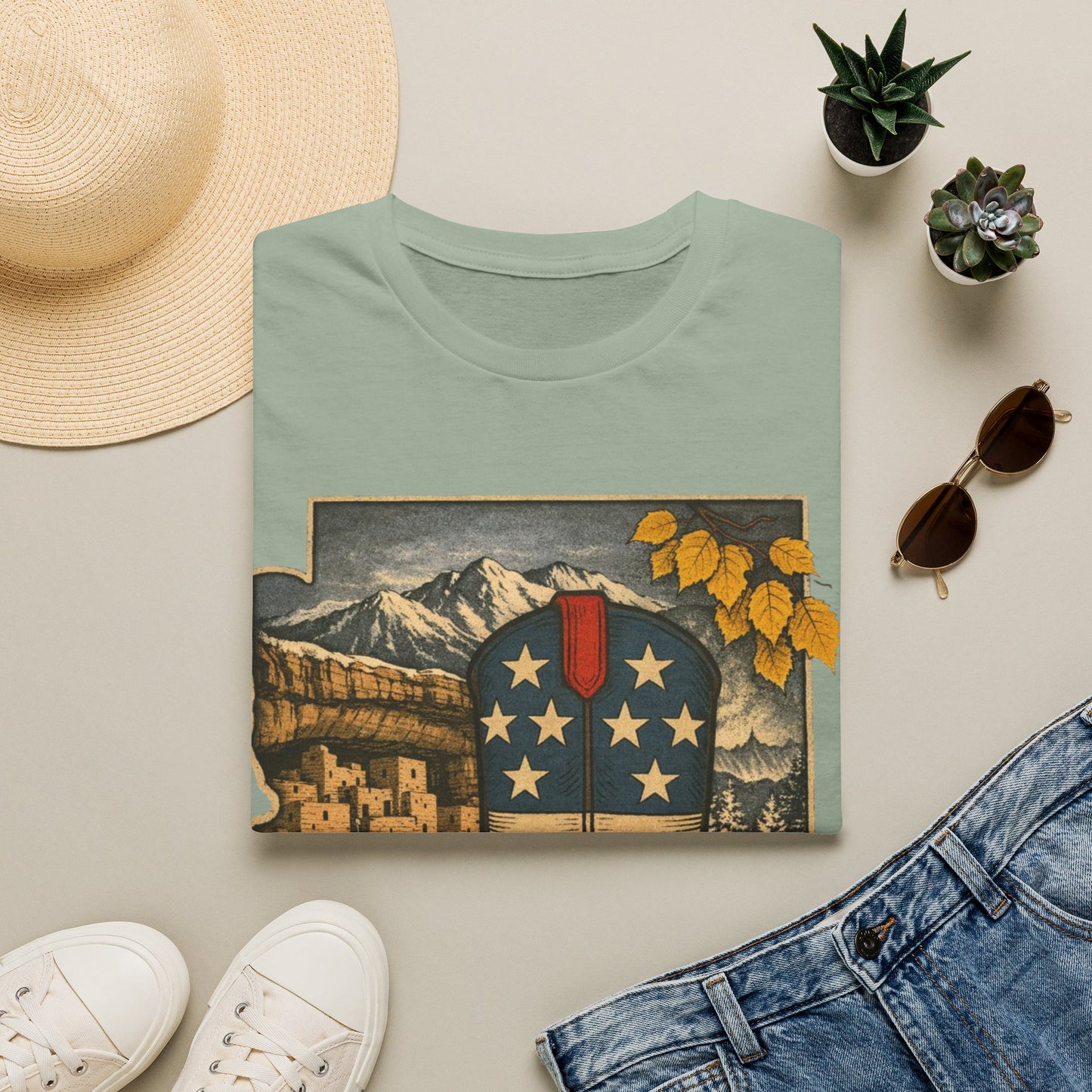 Colorado Cowboy Boot T-Shirt — Patriotic Western Tee