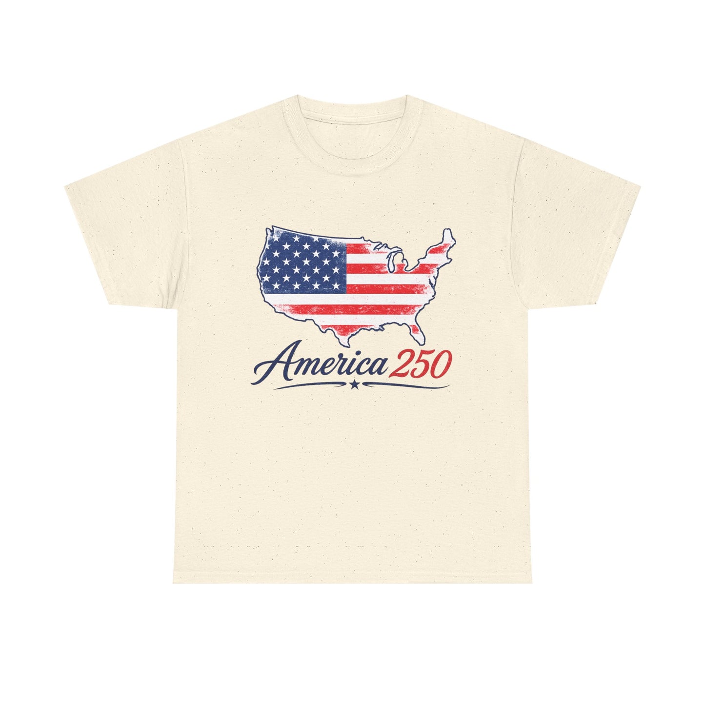 America 250 USA Map T-Shirt | America Anniversary Tee