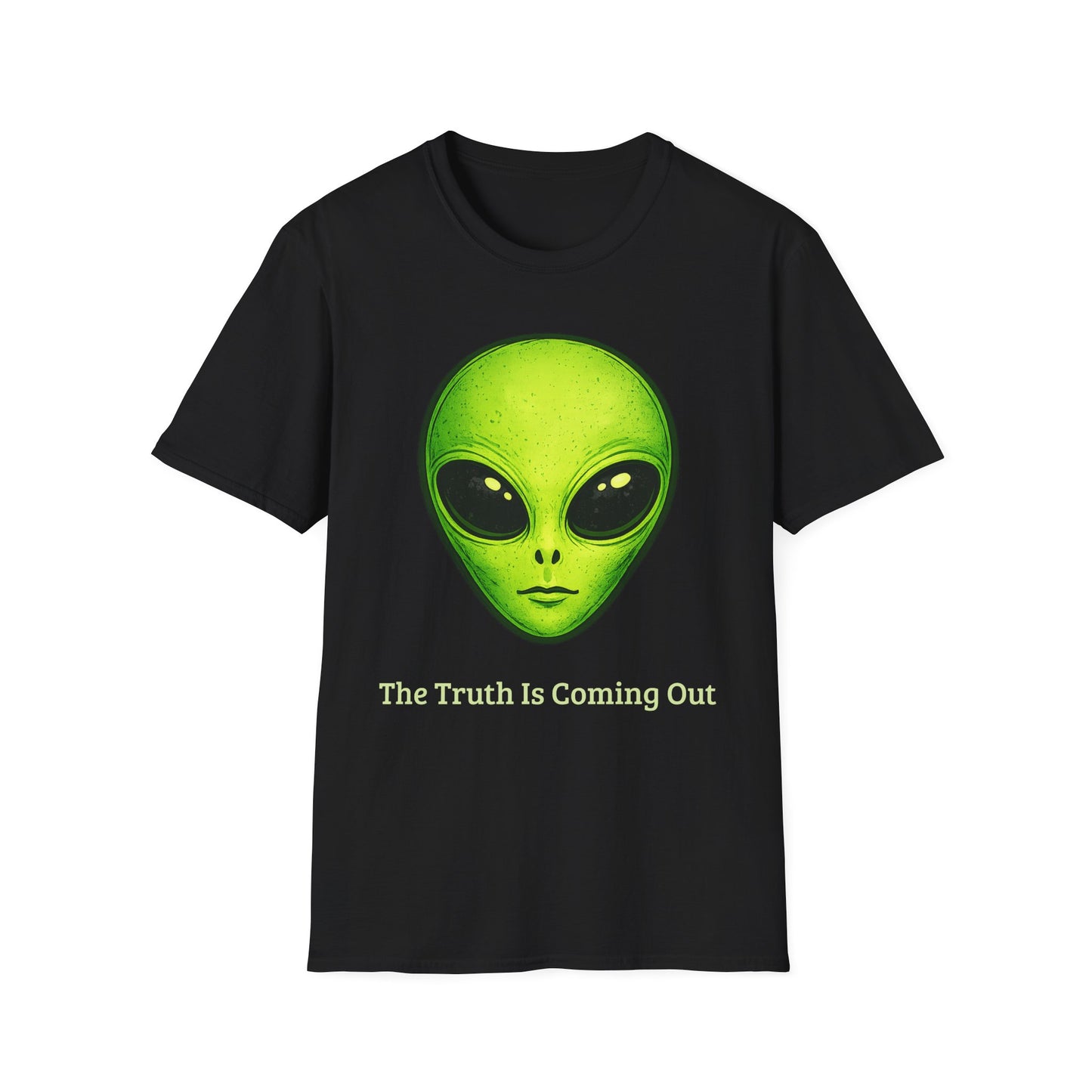 Alien Head T-Shirt | The Truth Is Coming Out, UFO Extraterrestrial