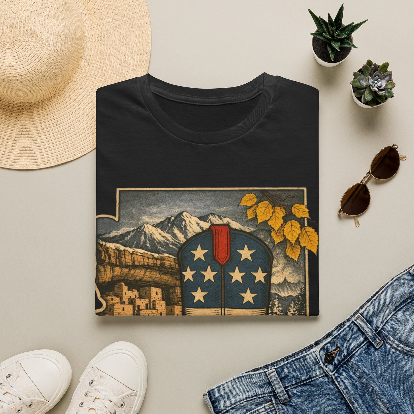 Colorado Cowboy Boot T-Shirt — Patriotic Western Tee