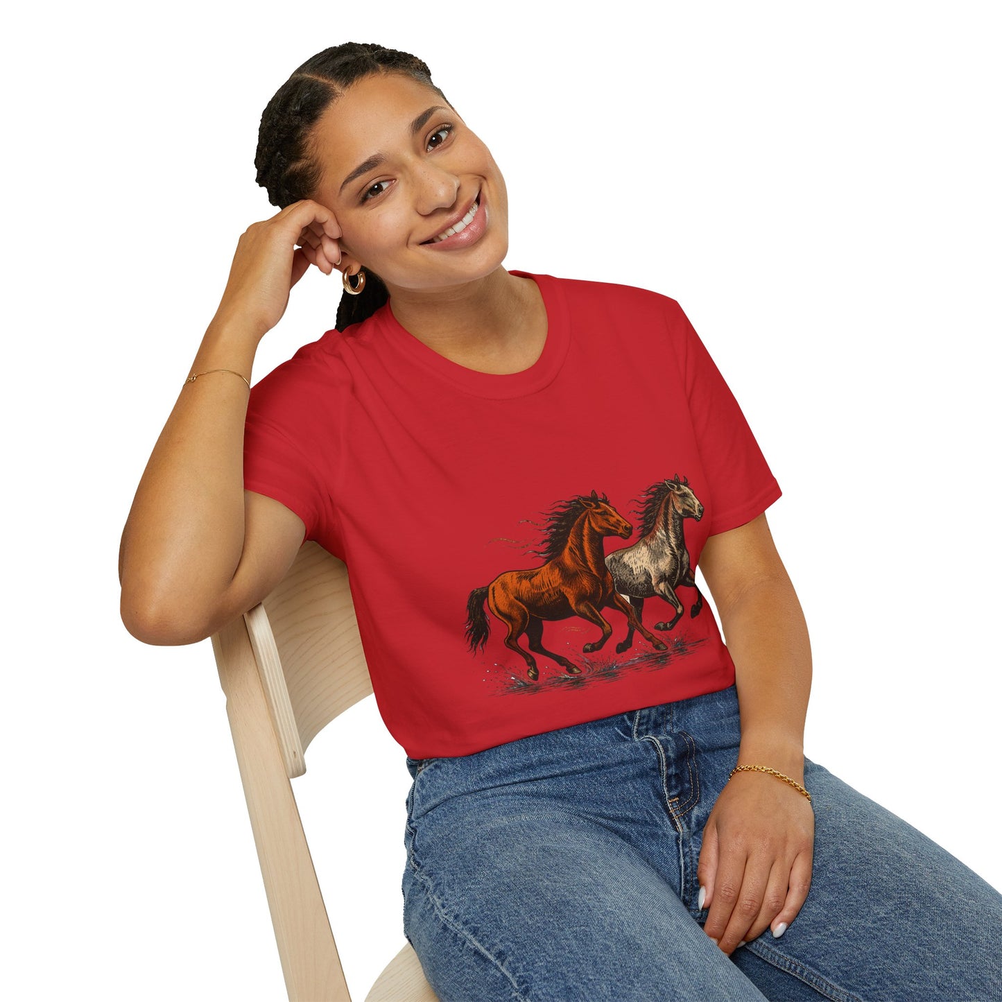Mustang T-Shirt | Wild Horse Shirt | Western Horse T-Shirt