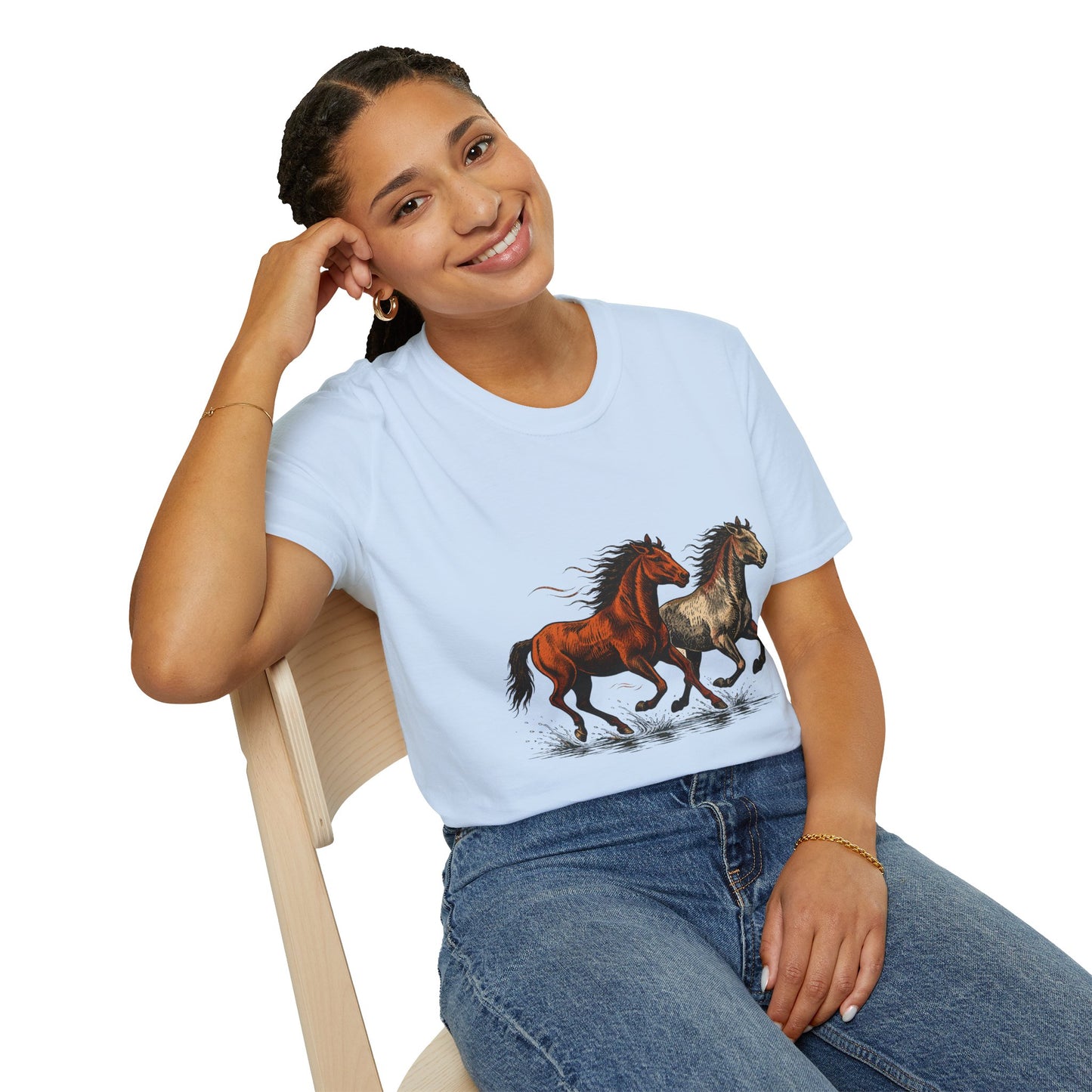 Mustang T-Shirt | Wild Horse Shirt | Western Horse T-Shirt