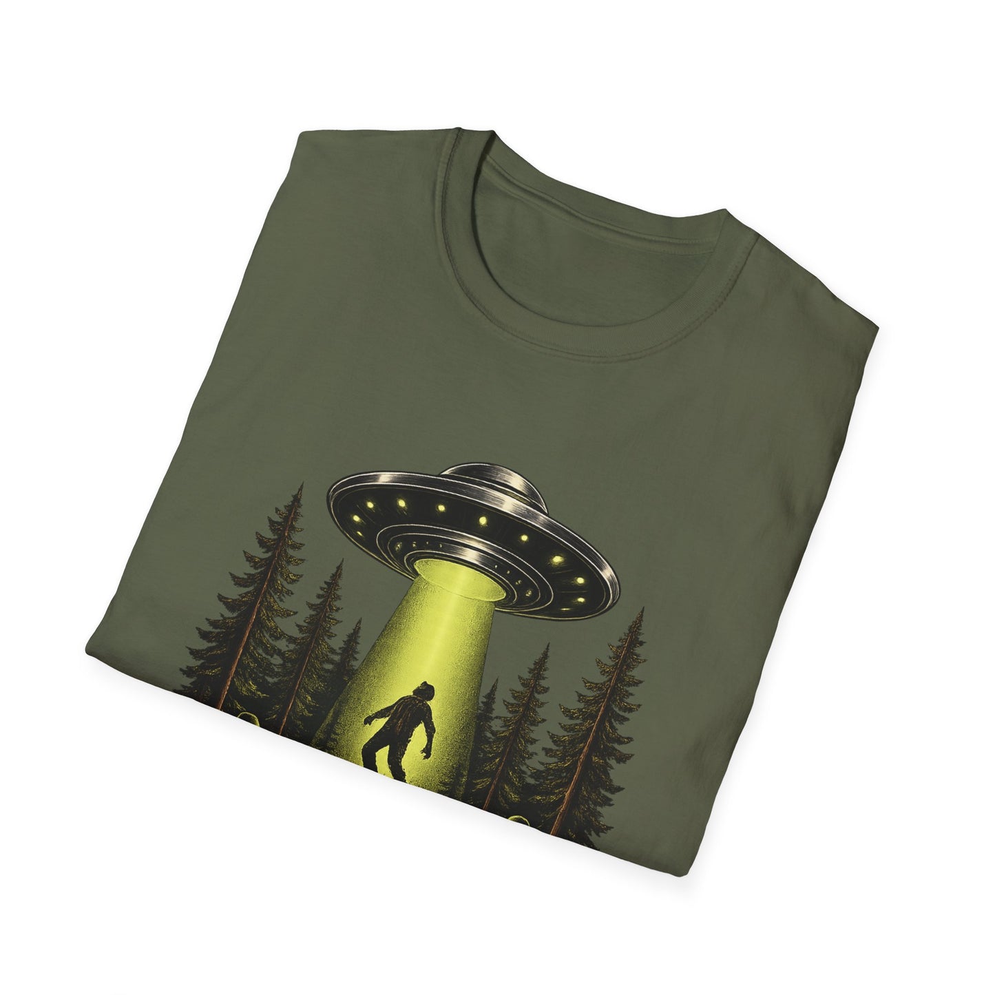 Alien Abduction T-Shirt — “Not My First Abduction” UFO Graphic Tee