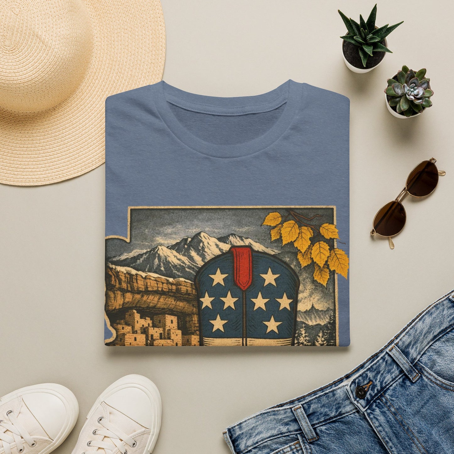 Colorado Cowboy Boot T-Shirt — Patriotic Western Tee