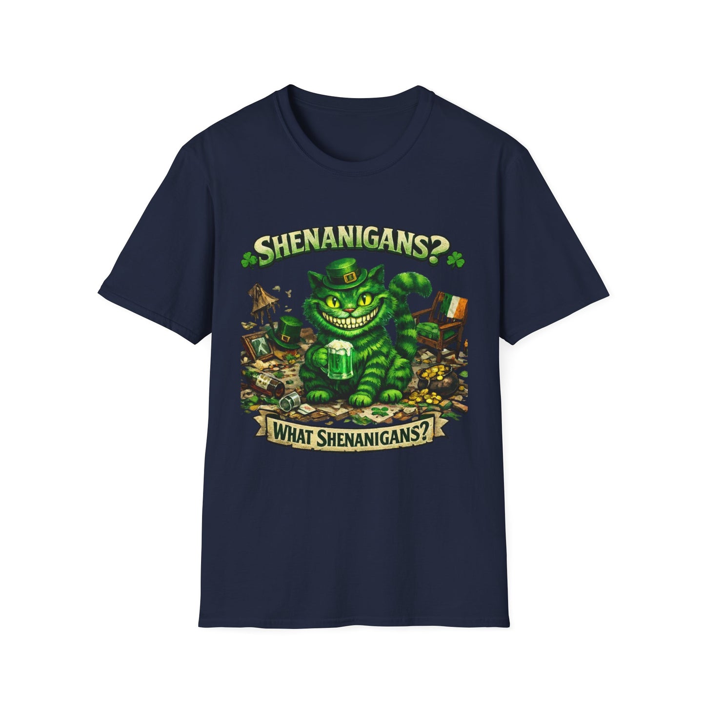 Cheshire Cat 'What Shenanigans?' T-Shirt