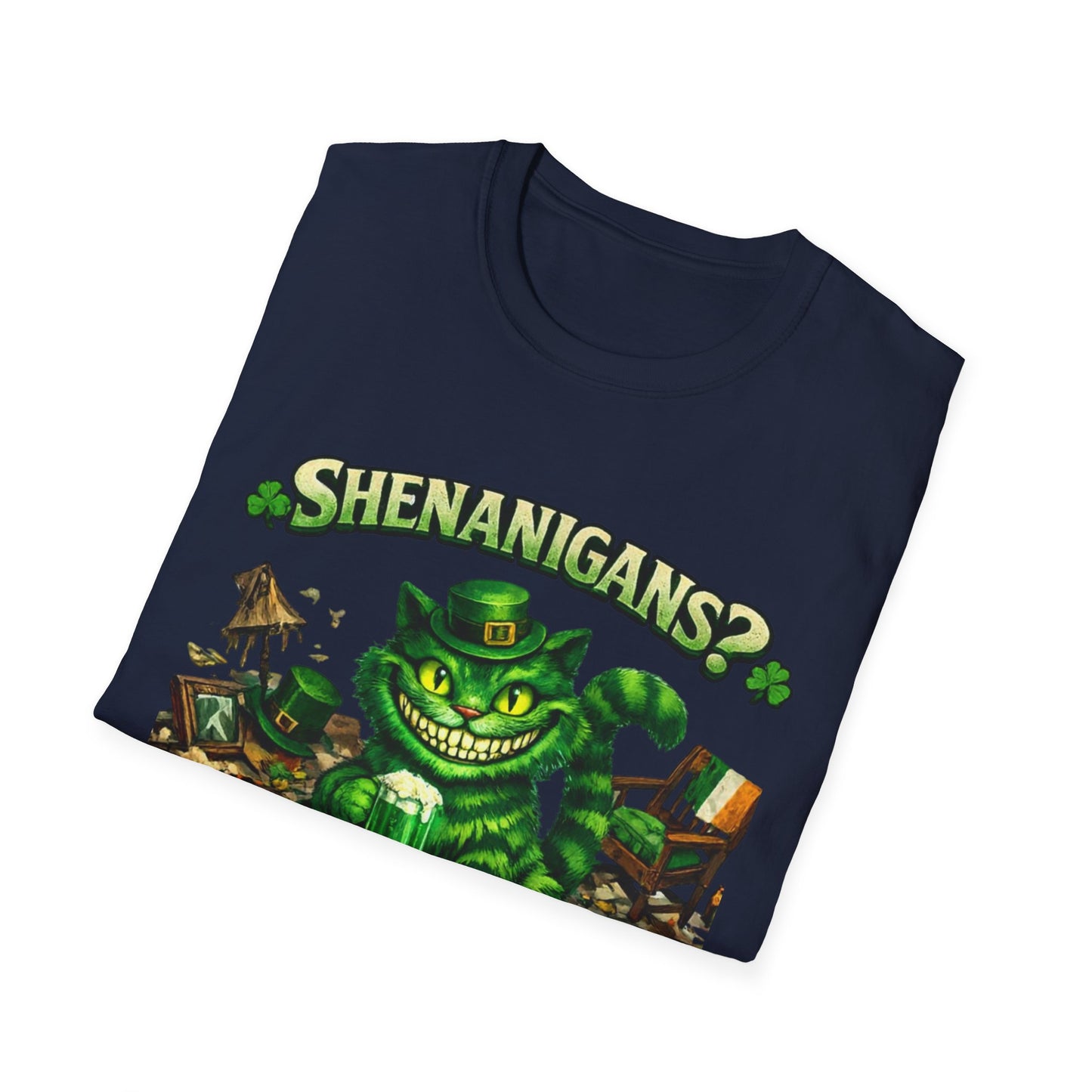 Cheshire Cat 'What Shenanigans?' T-Shirt
