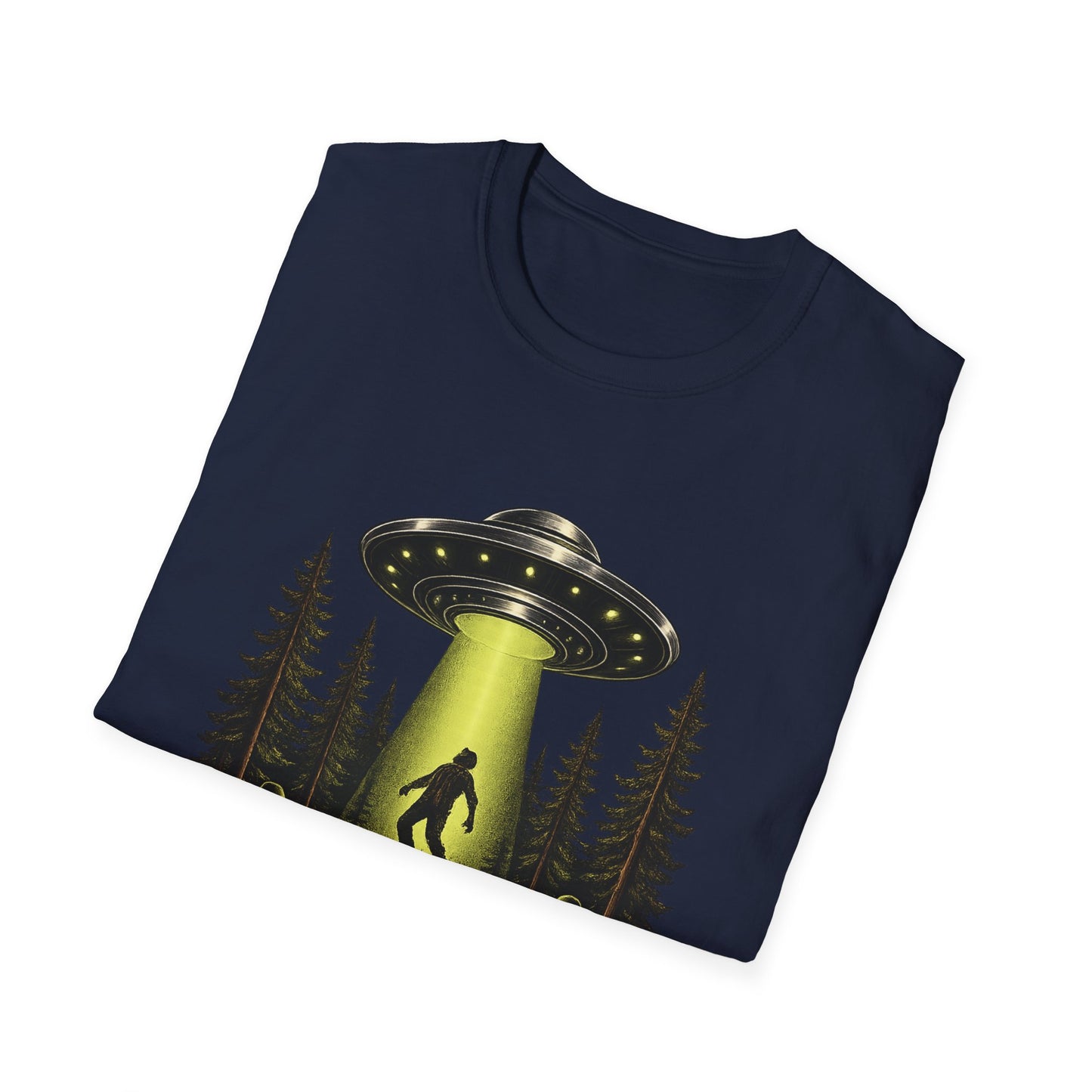 Alien Abduction T-Shirt — “Not My First Abduction” UFO Graphic Tee