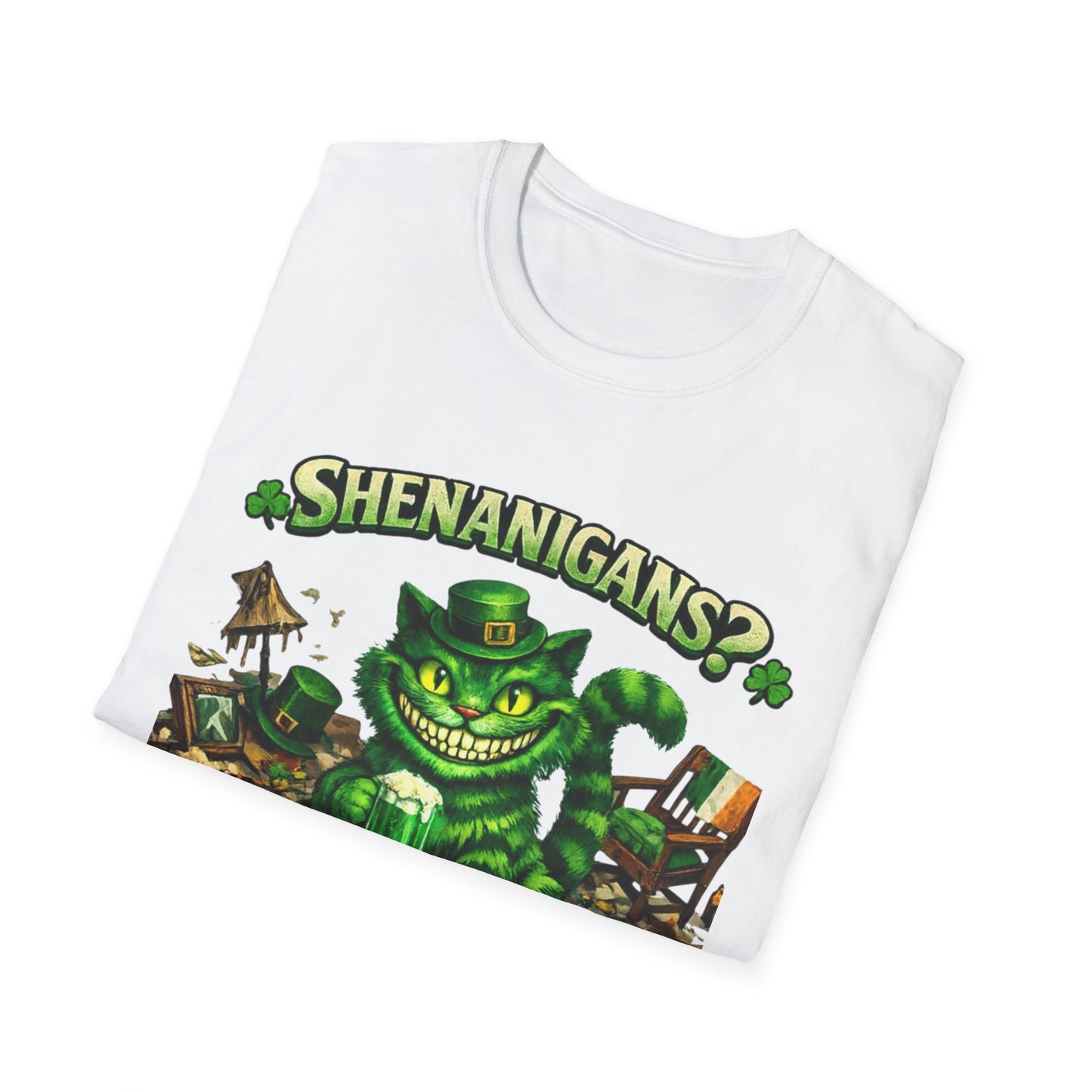 Cheshire Cat 'What Shenanigans?' T-Shirt