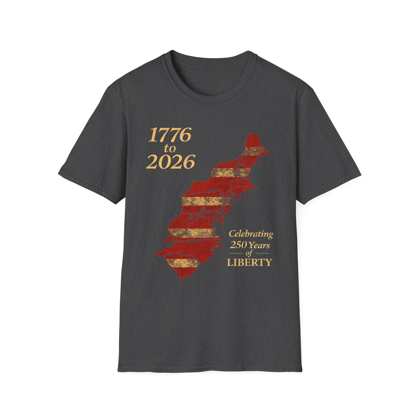 250 Years of Liberty Shirt | 1776 to 2026 Patriotic T | Vintage American Flag Tee | USA Independence Day Shirt | Men's Gift