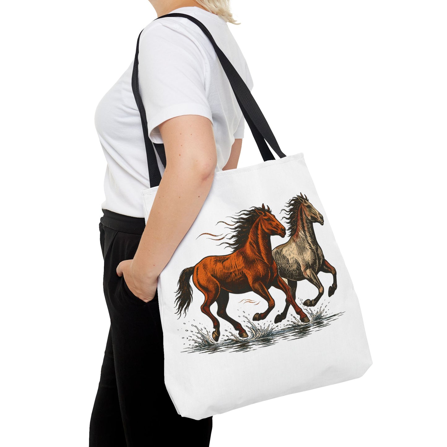 Wild Horse Tote Bag | Equestrian Art