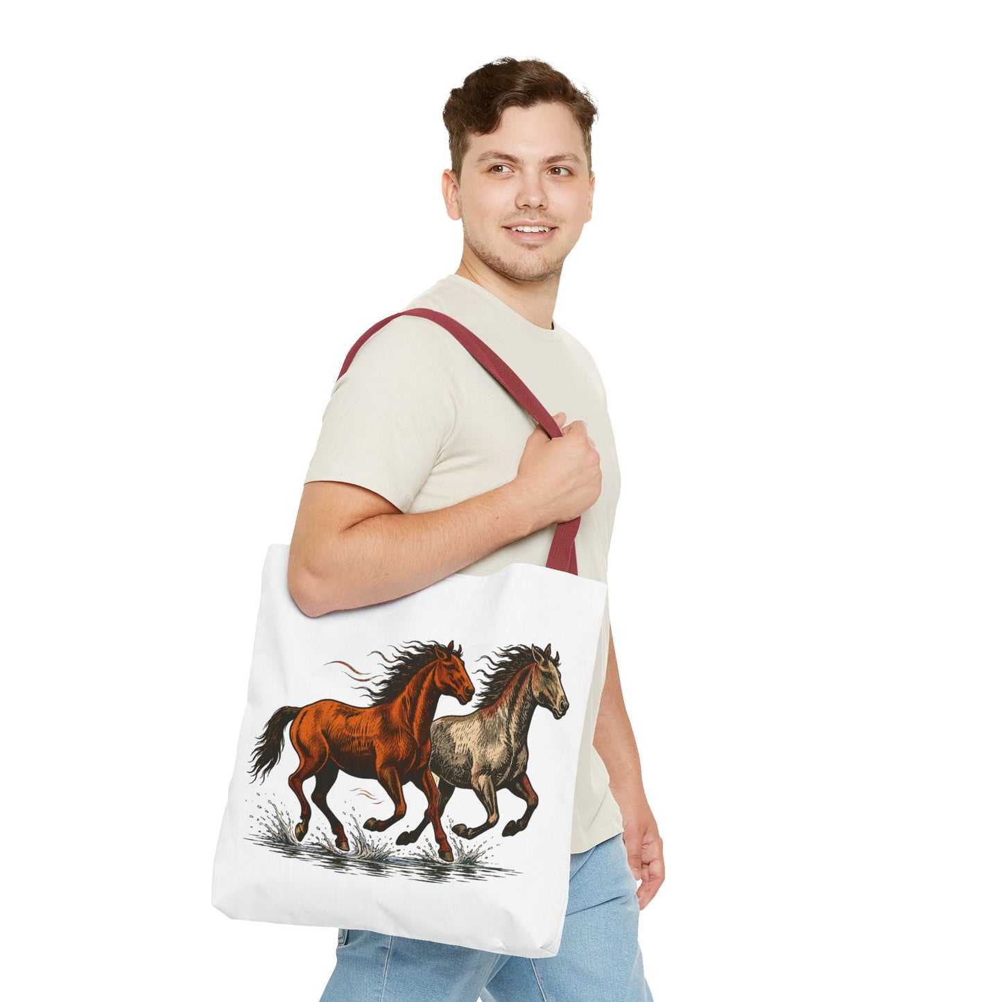 Wild Horse Tote Bag | Equestrian Art