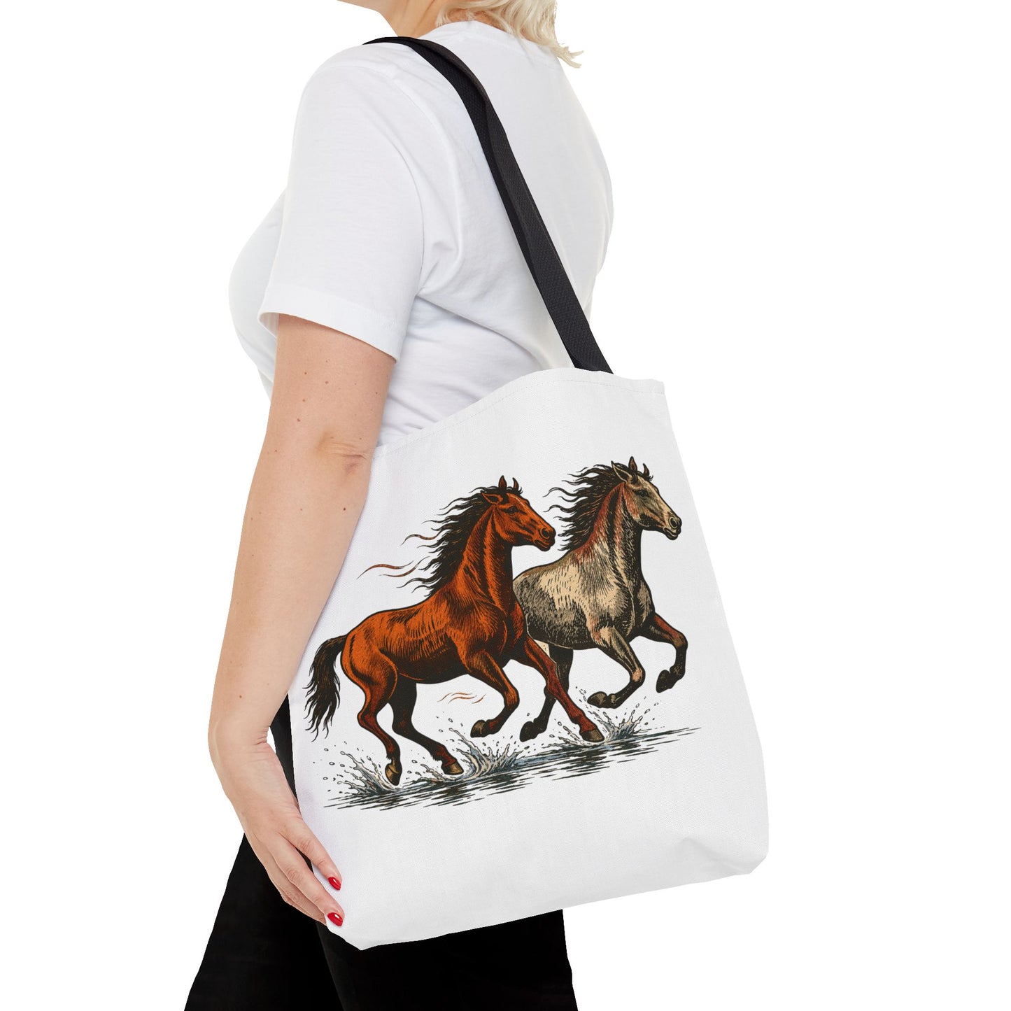 Wild Horse Tote Bag | Equestrian Art