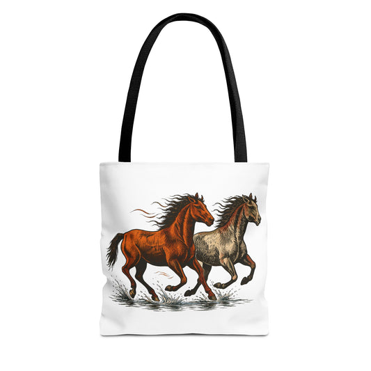 Wild Horse Tote Bag | Equestrian Art