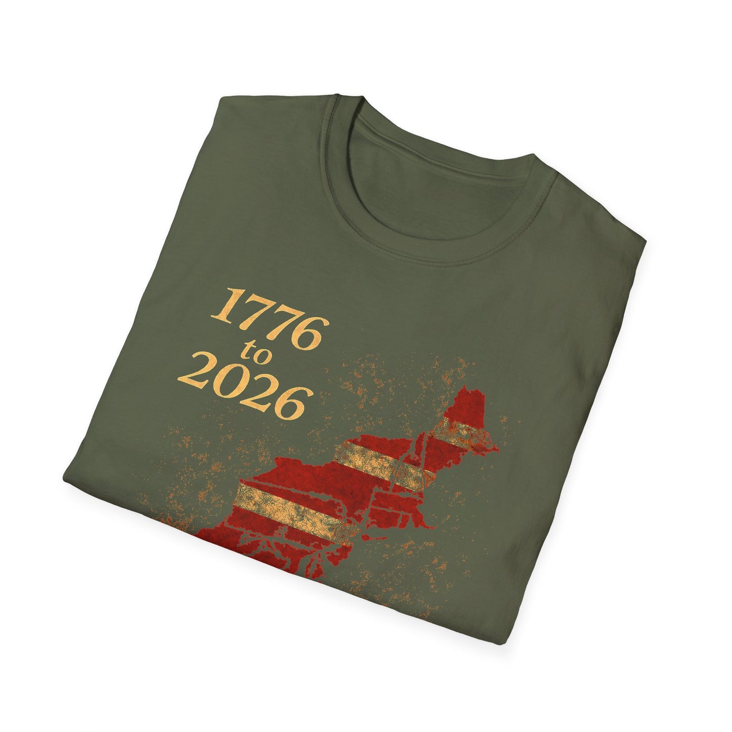 250 Years of Liberty Shirt Rustic Graphic T | 1776 to 2026 Patriotic T Shirt | Vintage American Flag