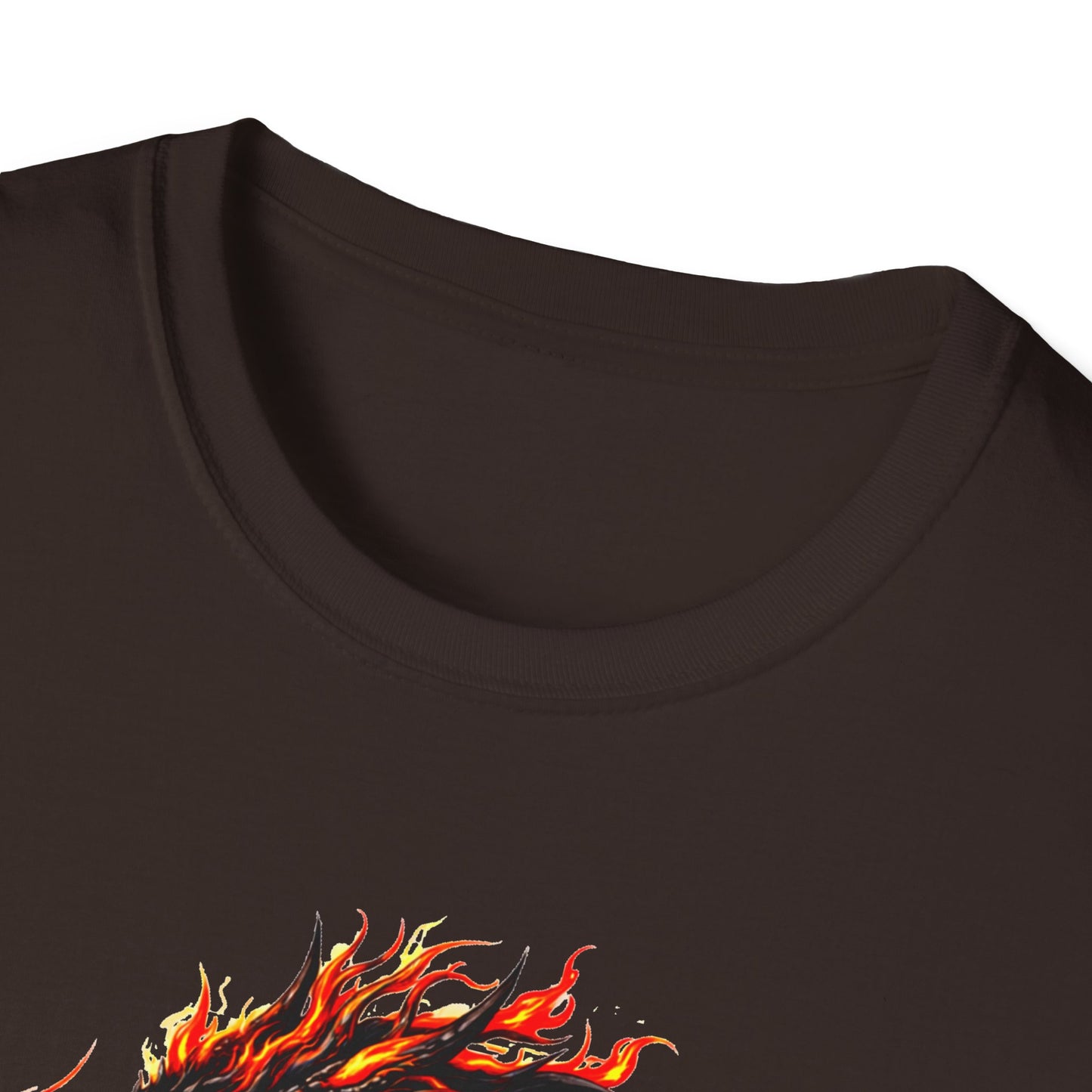 Fire Dragon Graphic T Shirt