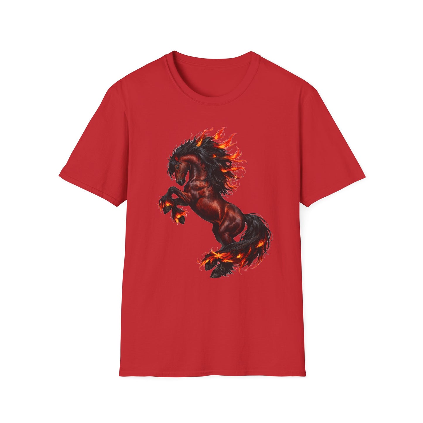 Fire Horse Shirt | Chinese Zodiac Horse Tee | Mythical Fire Horse Design | Fantasy Horse Gift | Lunar New Year Shirt