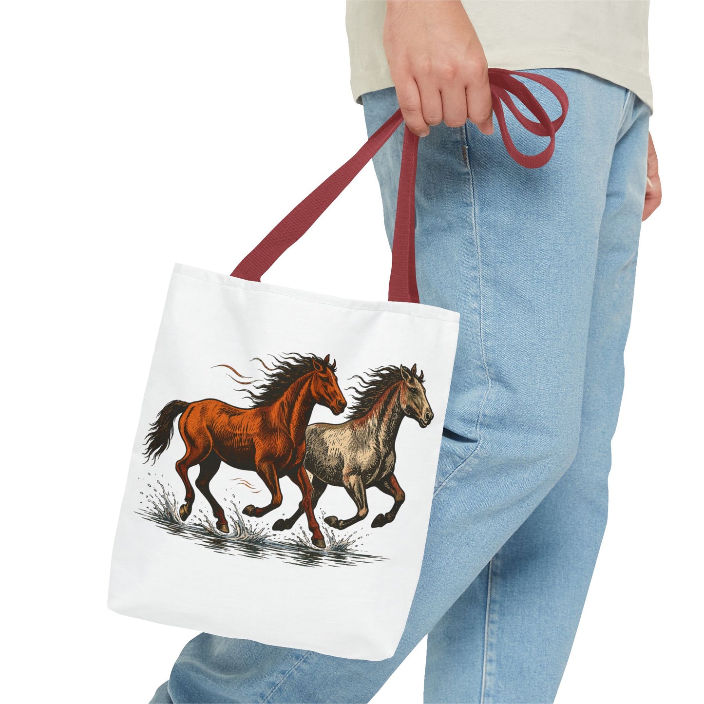 Wild Horse Tote Bag | Equestrian Art