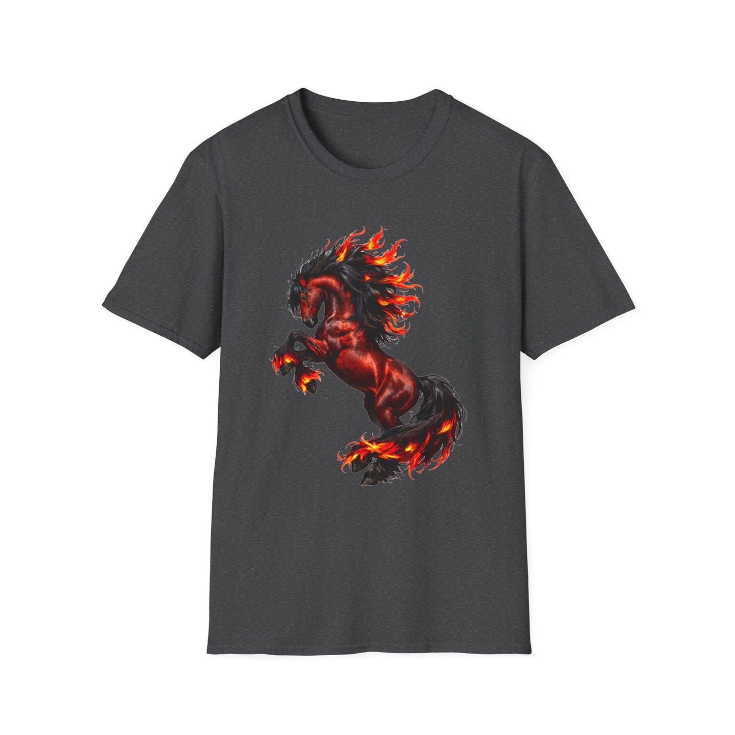 Year of the Fire Horse T-Shirt (Dark Color Shirt)| Fiery Horse Graphic | Symbolic Animal shirt
