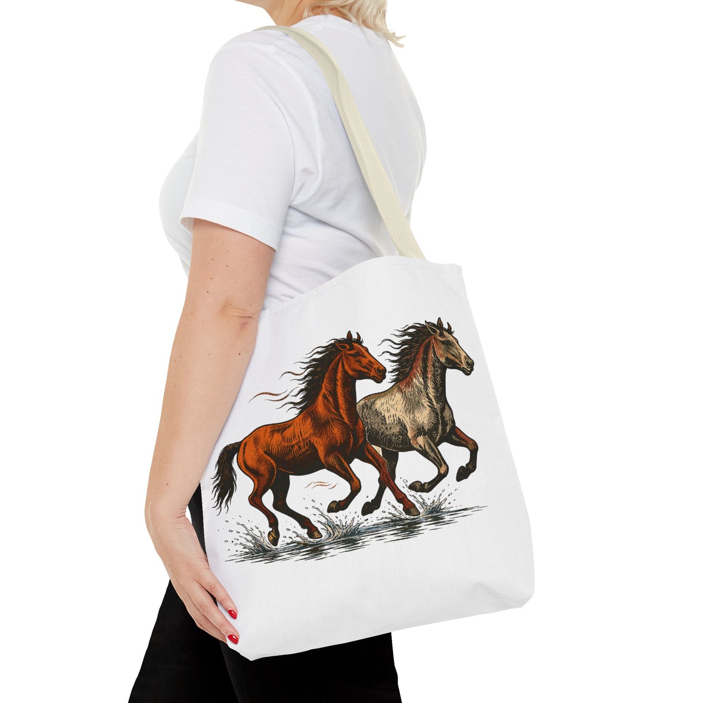 Wild Horse Tote Bag | Equestrian Art
