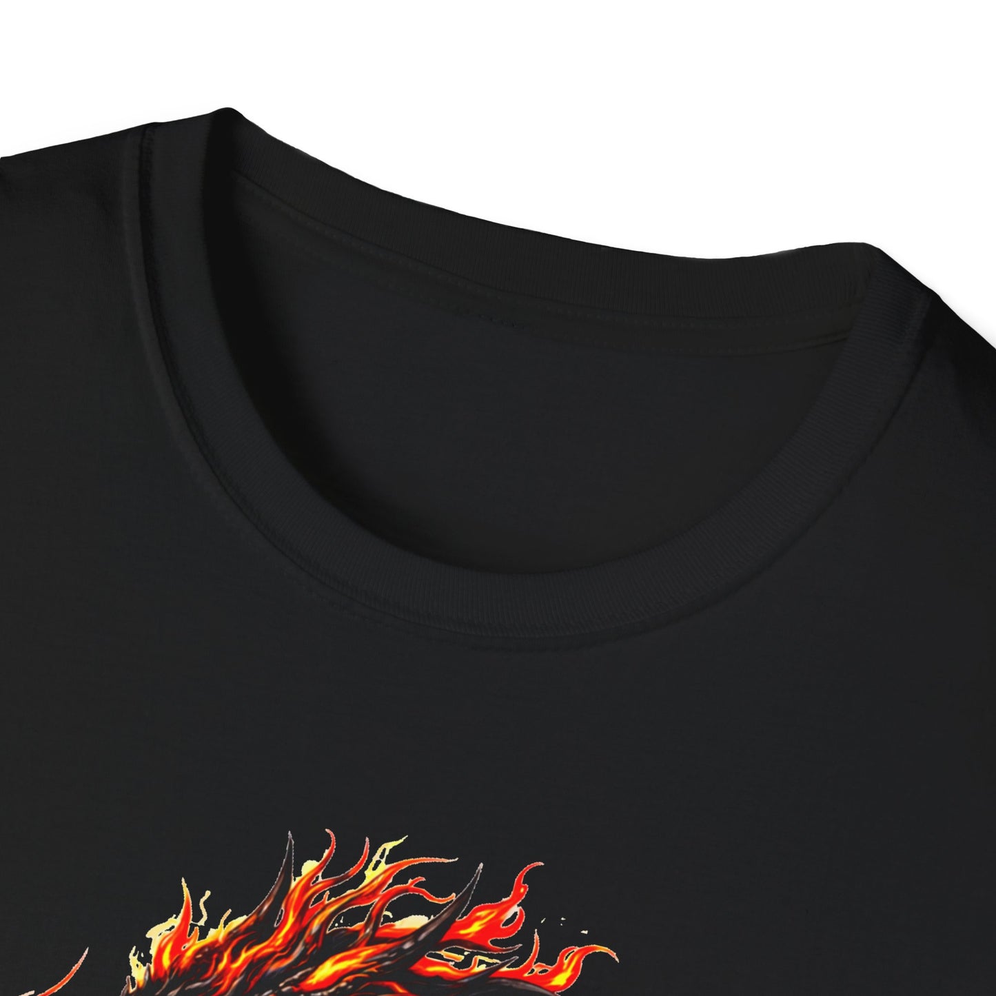 Fire Dragon Graphic T Shirt