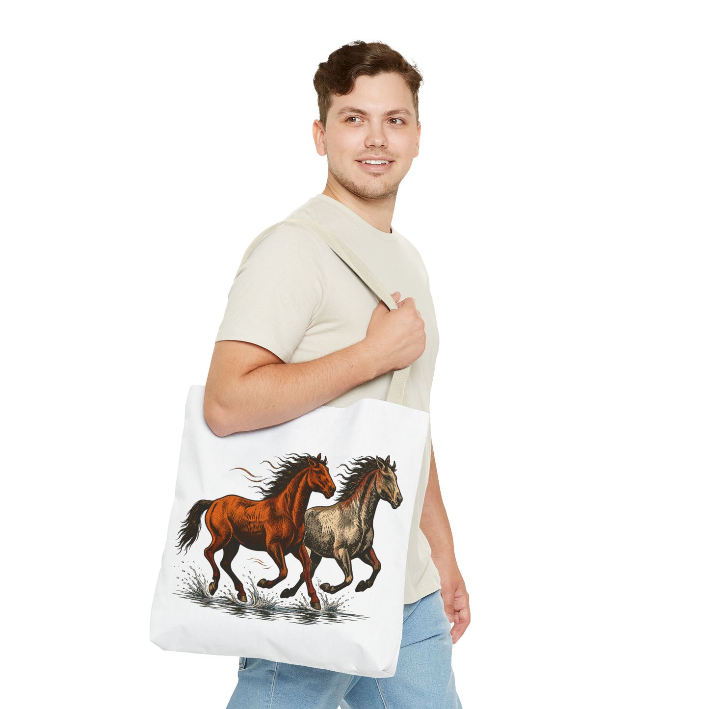 Wild Horse Tote Bag | Equestrian Art