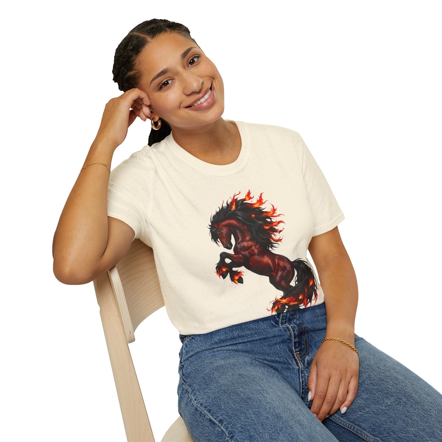 Fire Horse Shirt | Chinese Zodiac Horse Tee | Mythical Fire Horse Design | Fantasy Horse Gift | Lunar New Year Shirt