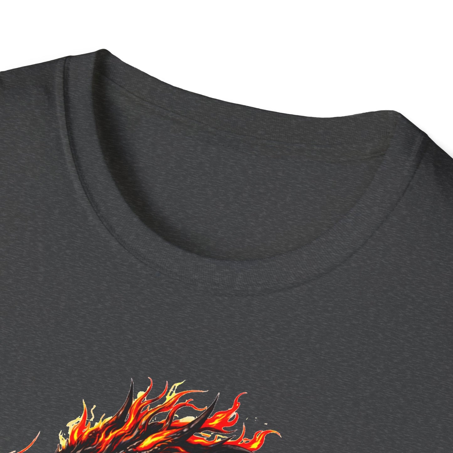 Fire Dragon Graphic T Shirt