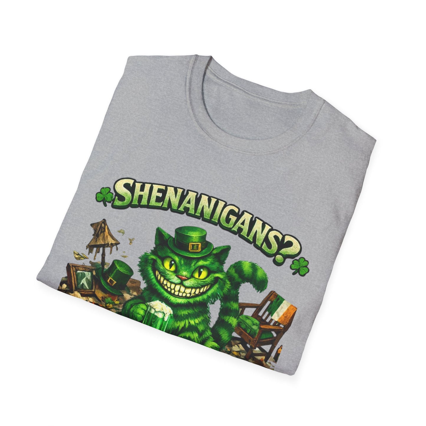 Cheshire Cat 'What Shenanigans?' T-Shirt
