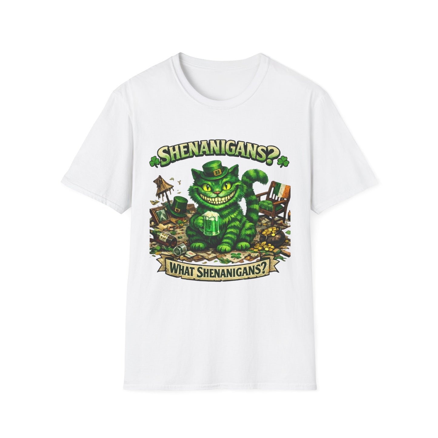 Cheshire Cat 'What Shenanigans?' T-Shirt