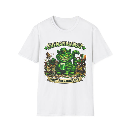 Cheshire Cat 'What Shenanigans?' T-Shirt