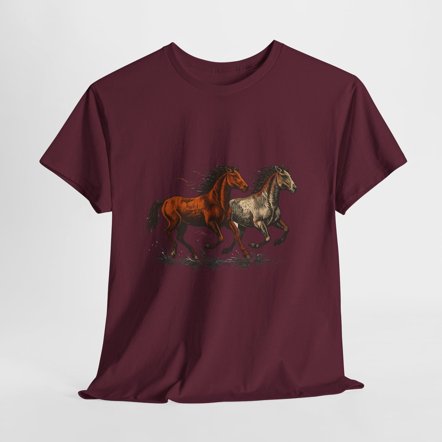 Wild Horse Shirt | Equestrian Shirt | American West Wild Horses