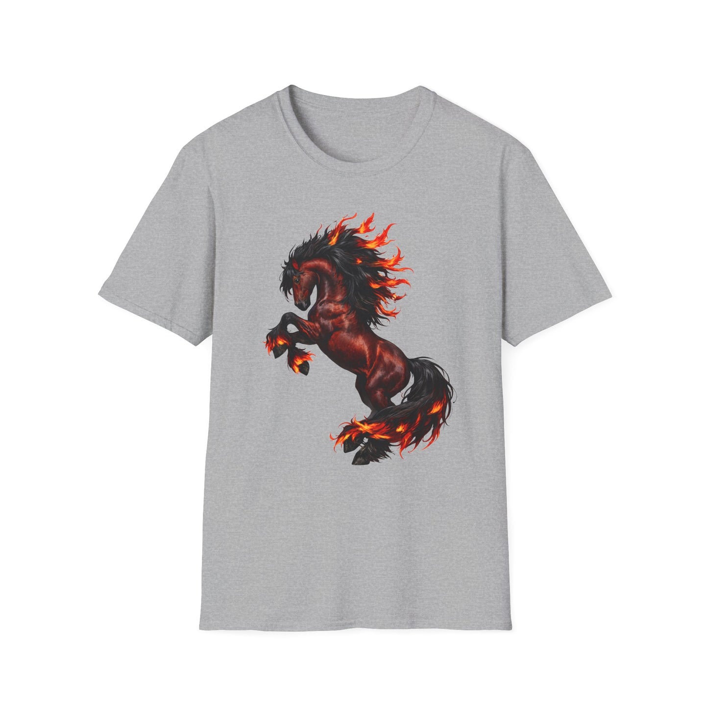 Fire Horse Shirt | Chinese Zodiac Horse Tee | Mythical Fire Horse Design | Fantasy Horse Gift | Lunar New Year Shirt
