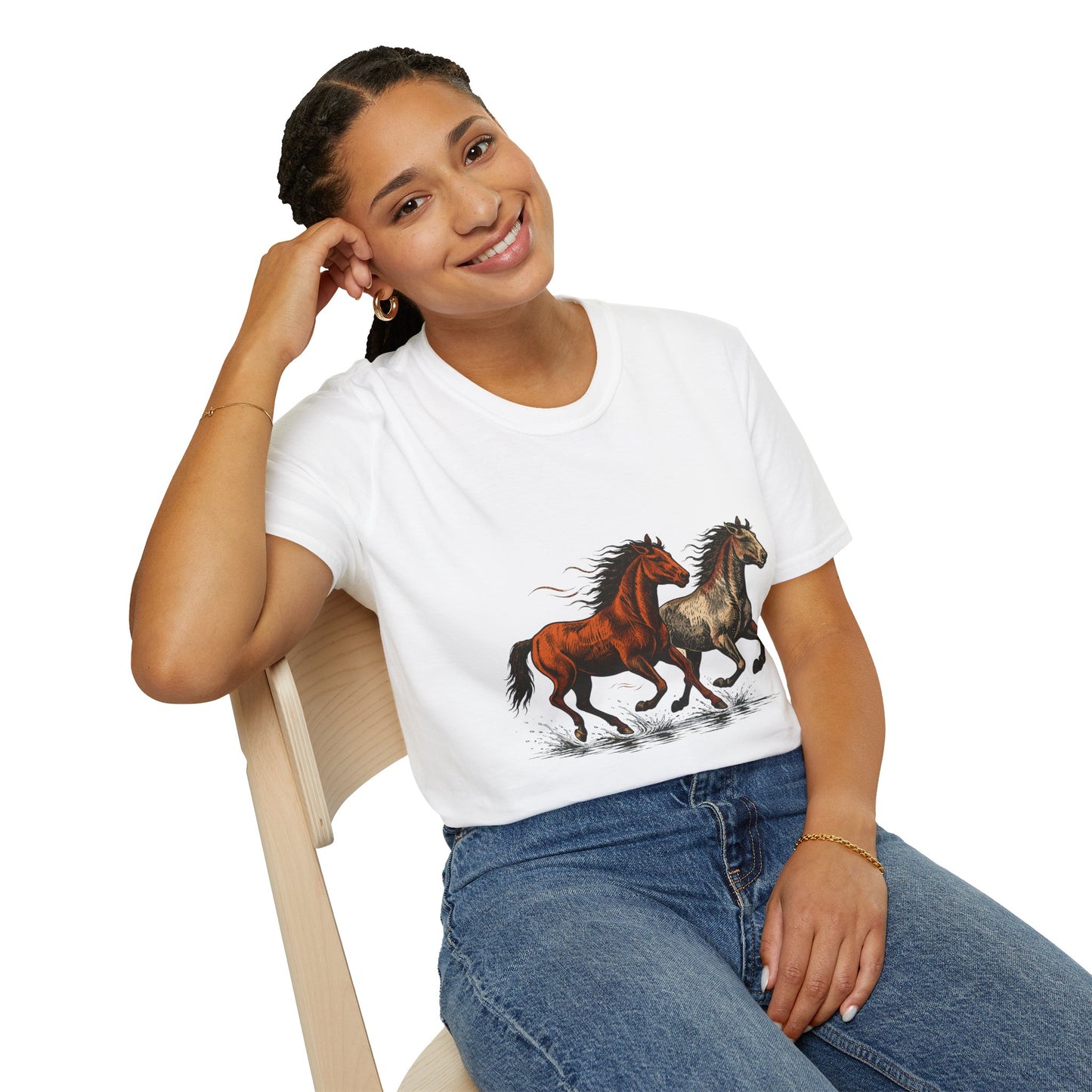 Mustang T-Shirt | Wild Horse Shirt | Western Horse T-Shirt