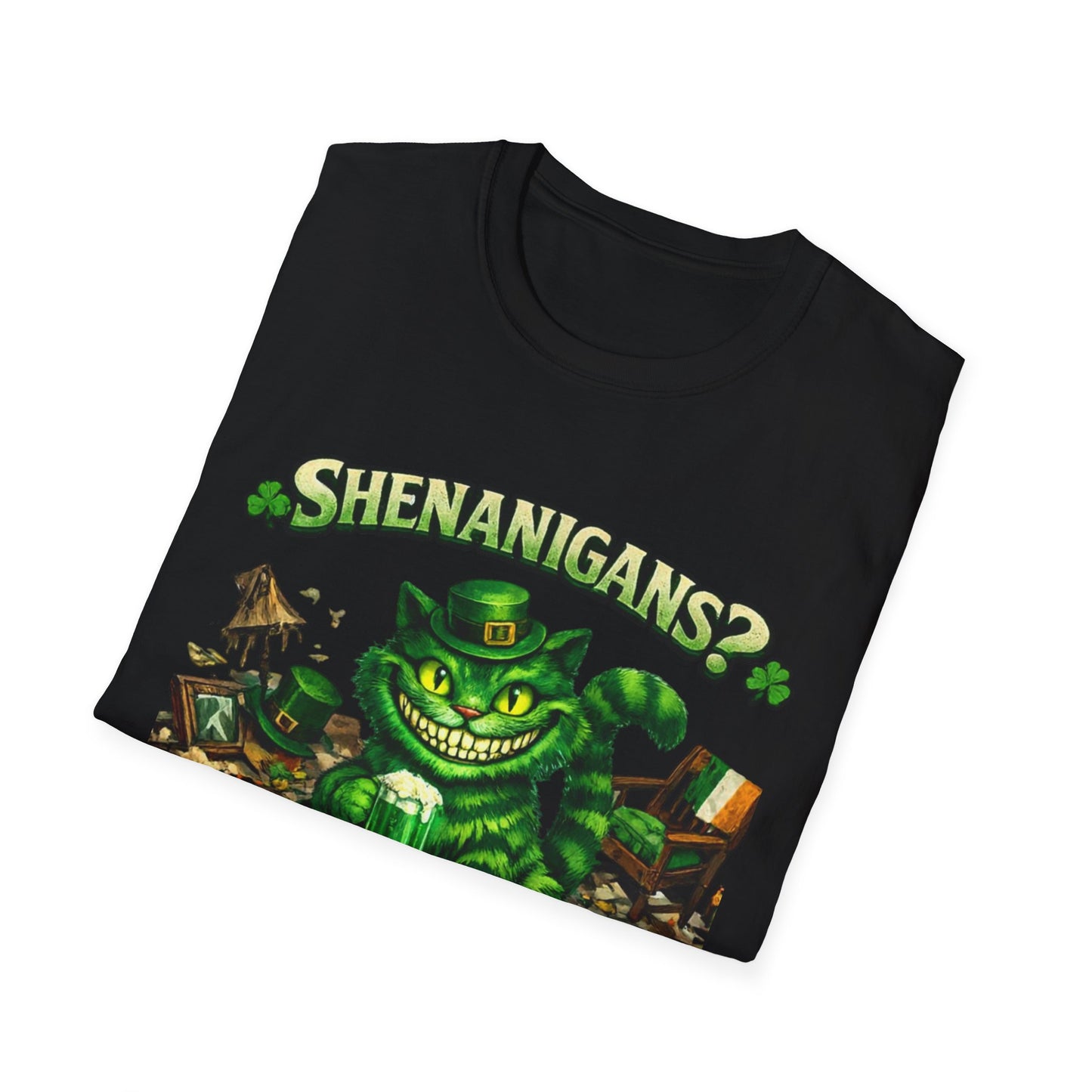 Cheshire Cat 'What Shenanigans?' T-Shirt